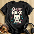 8 Bit Neko Pixel 53 - Black