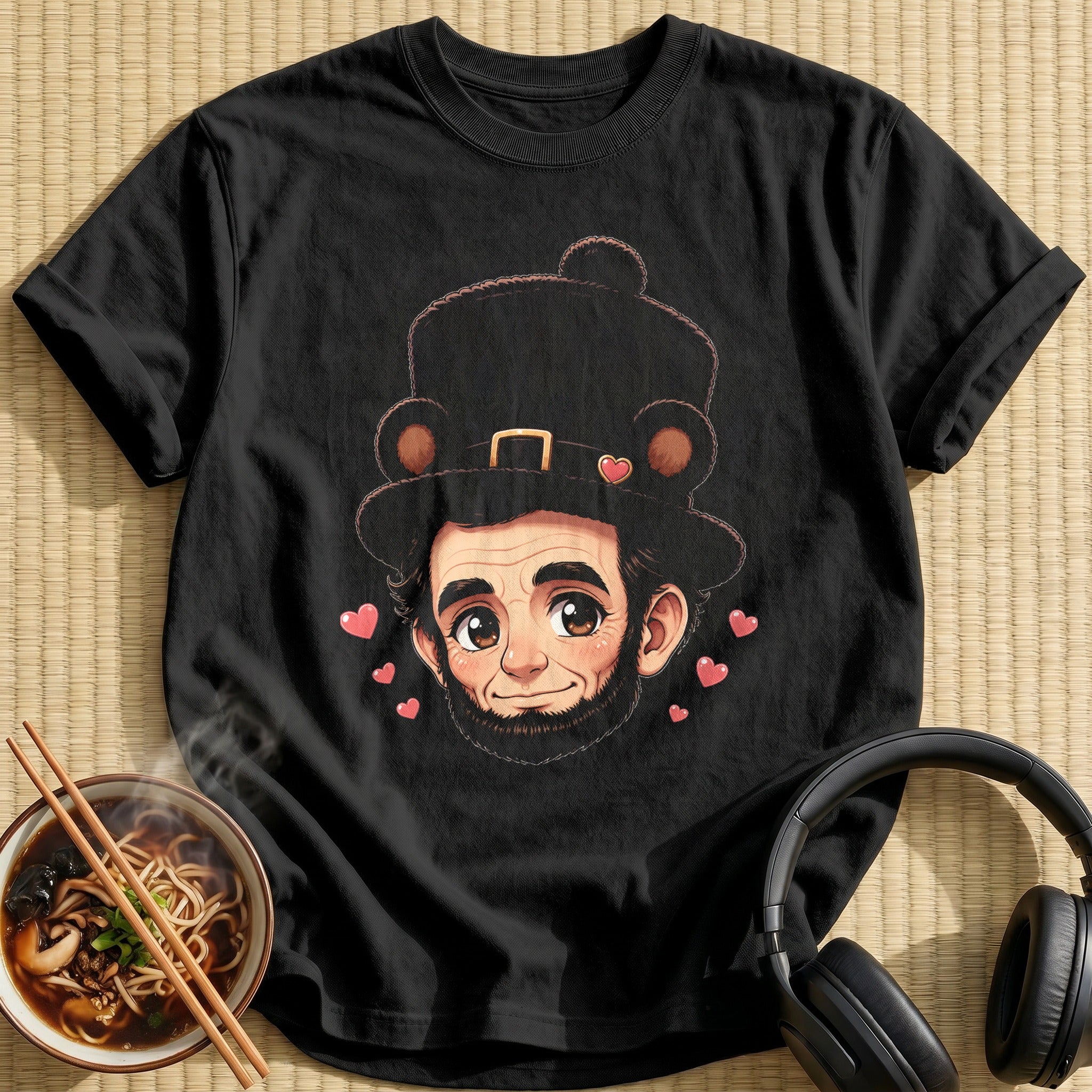 Abraham Lincoln - Kawaii Fluffy Hat