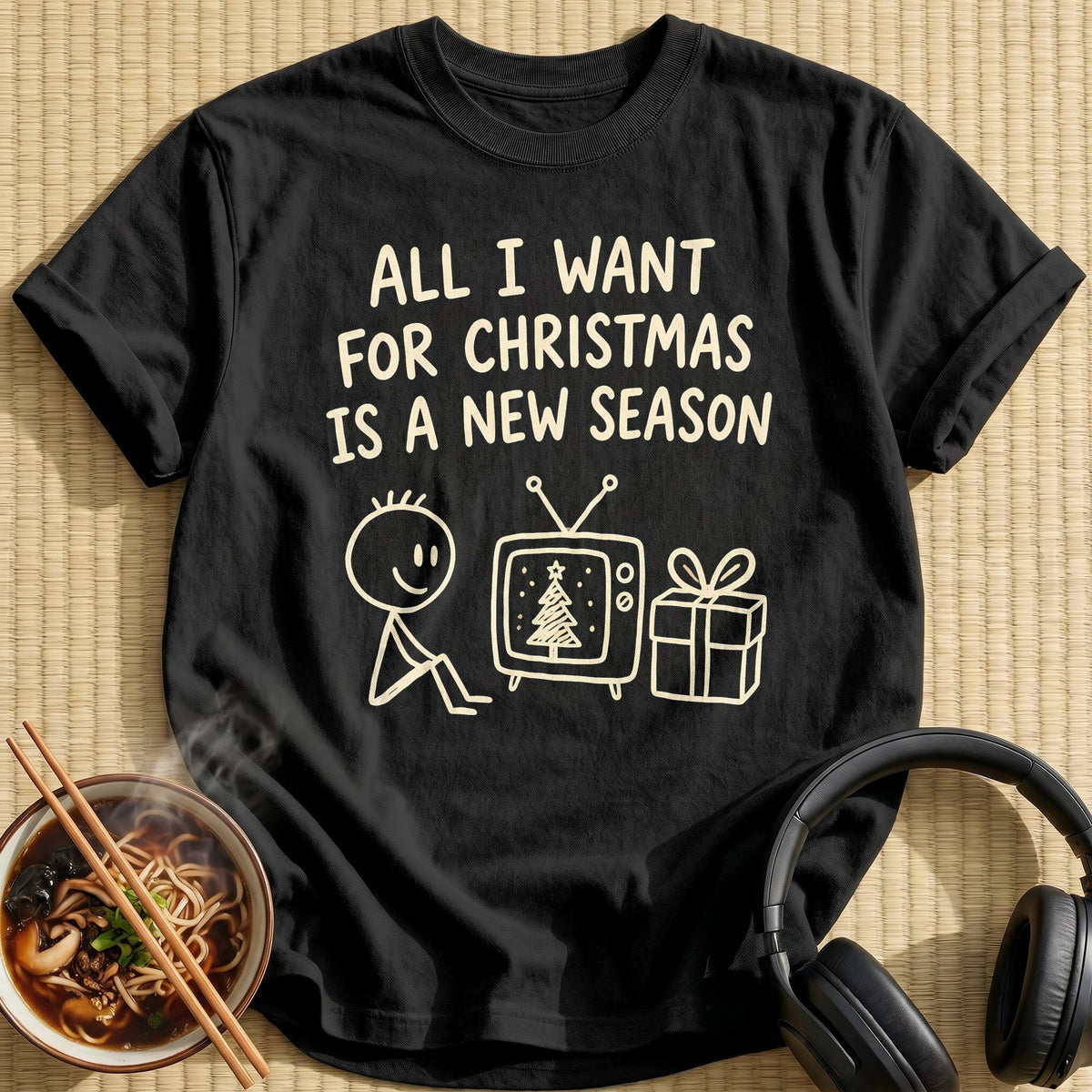 All I Want For Christmas Is A New Season 47 - Black