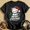 Angry Kitty Merry Christmas 93 - Black