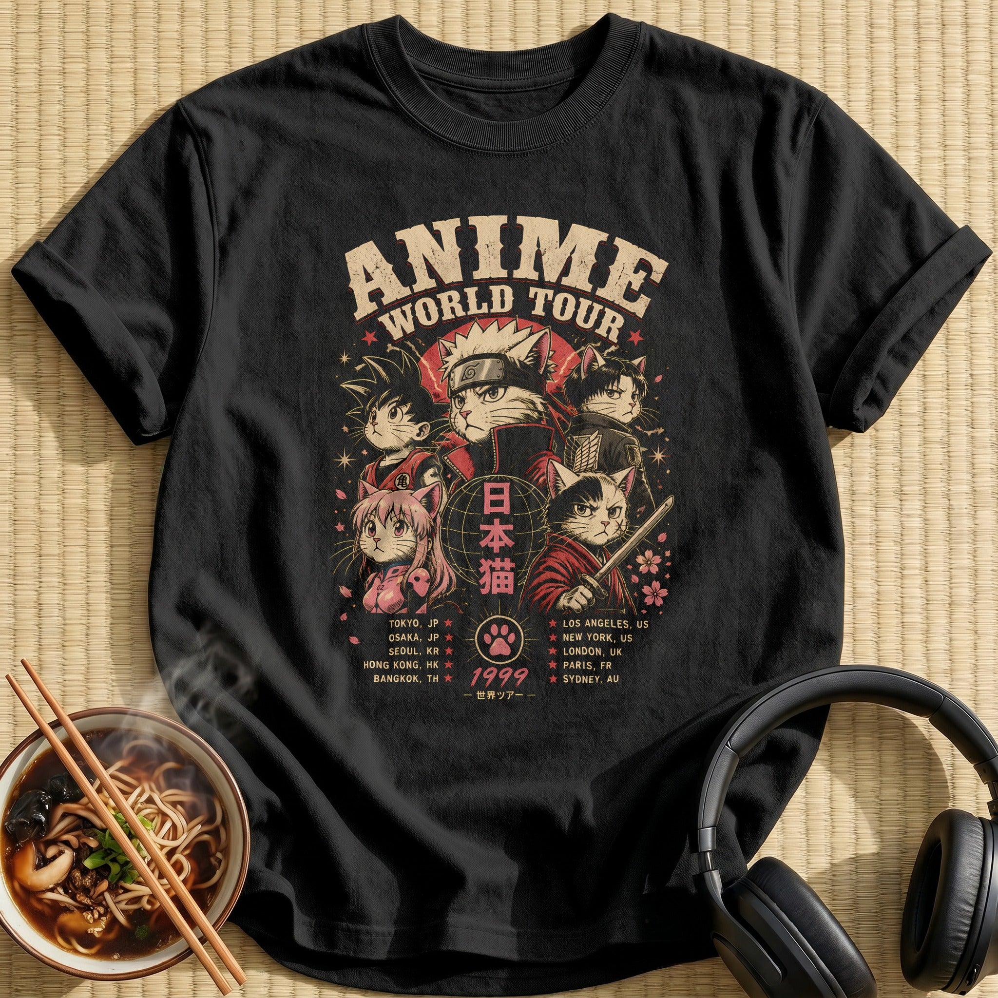 Anime World Tour Bootleg 10 - Black