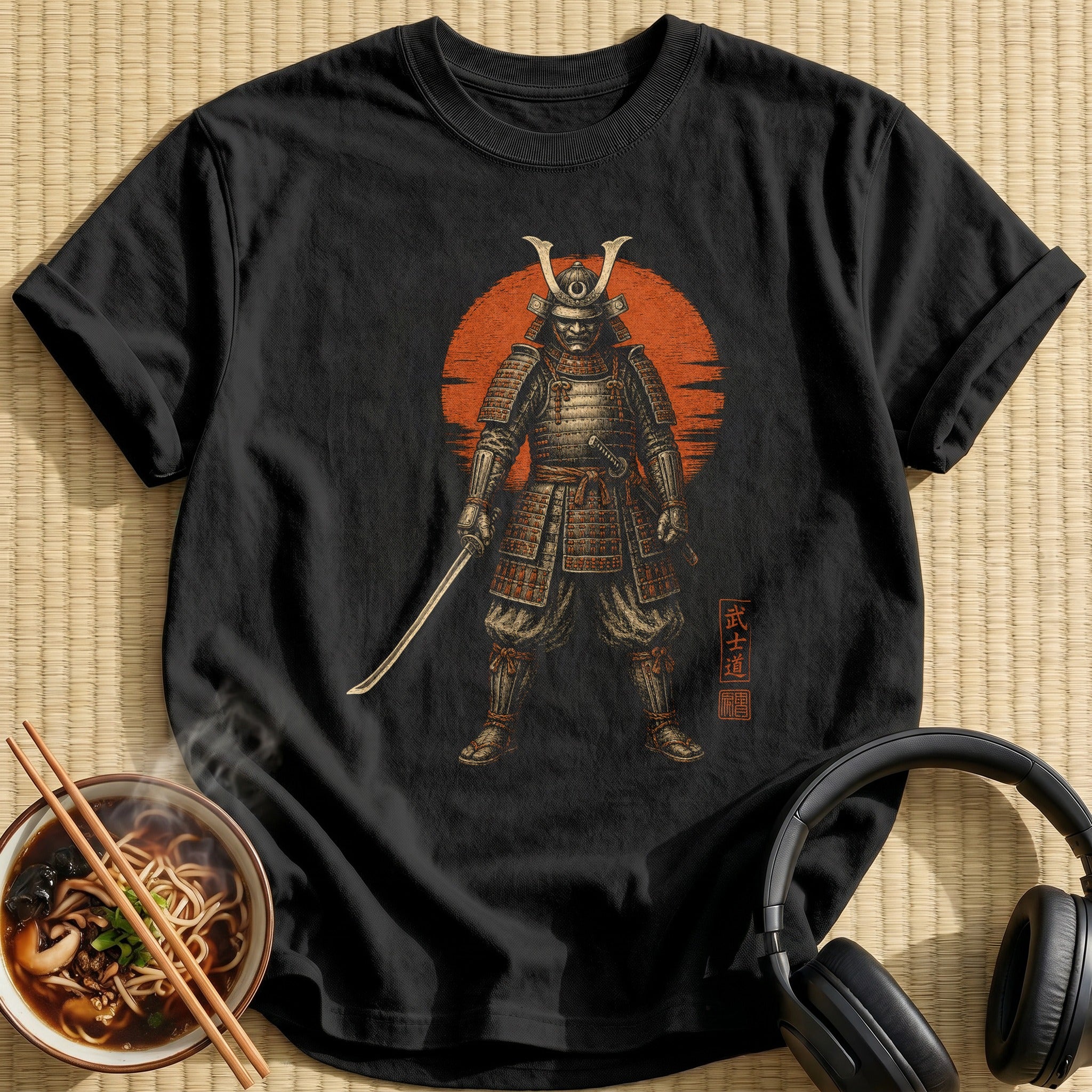 Armored Samurai Bushido Red Sun