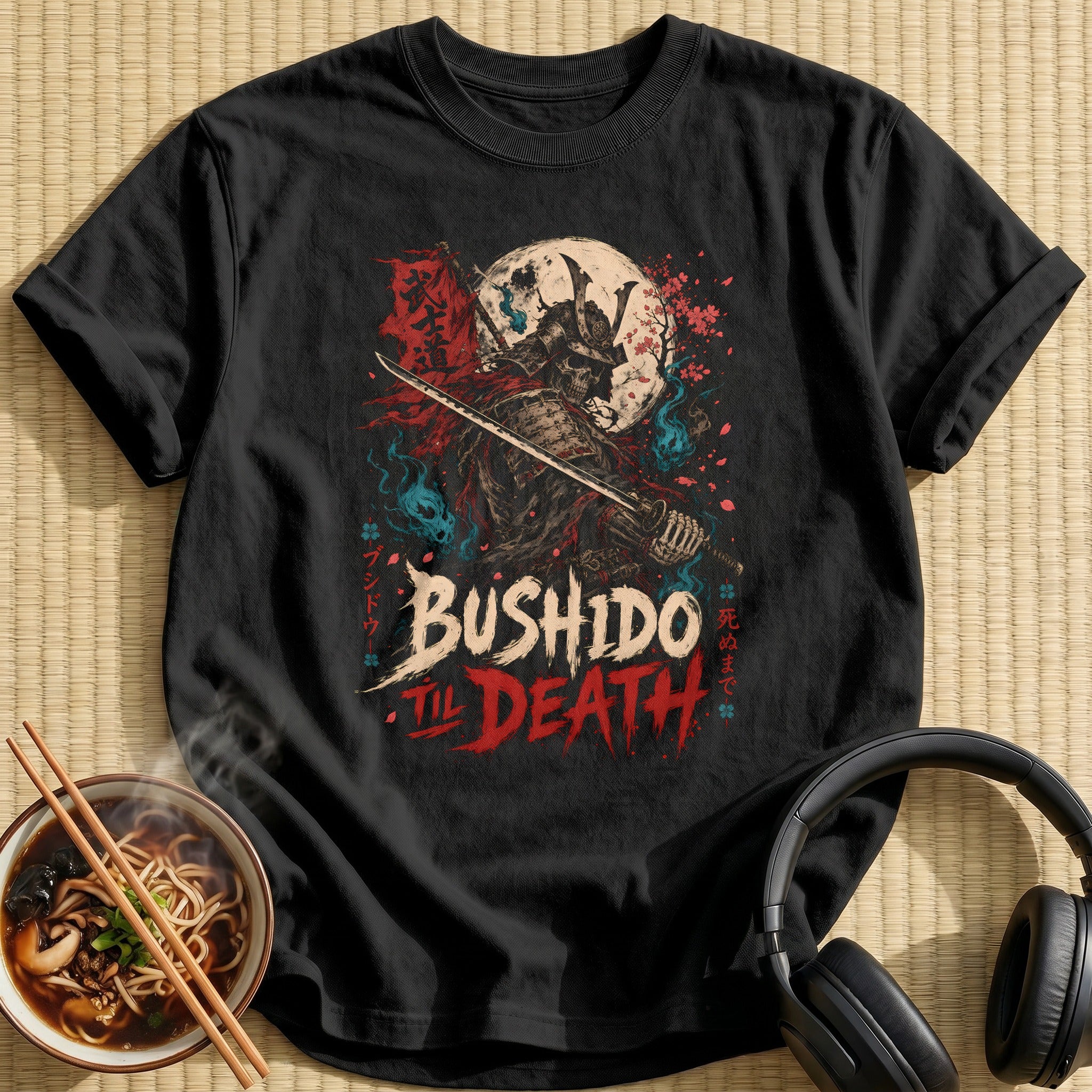 Bushido Til Death Samurai - Black