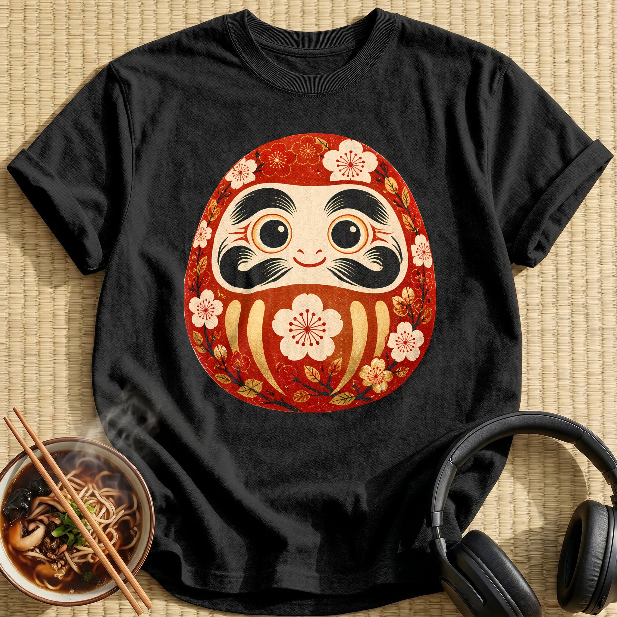 Daruma Folk 18 - Black
