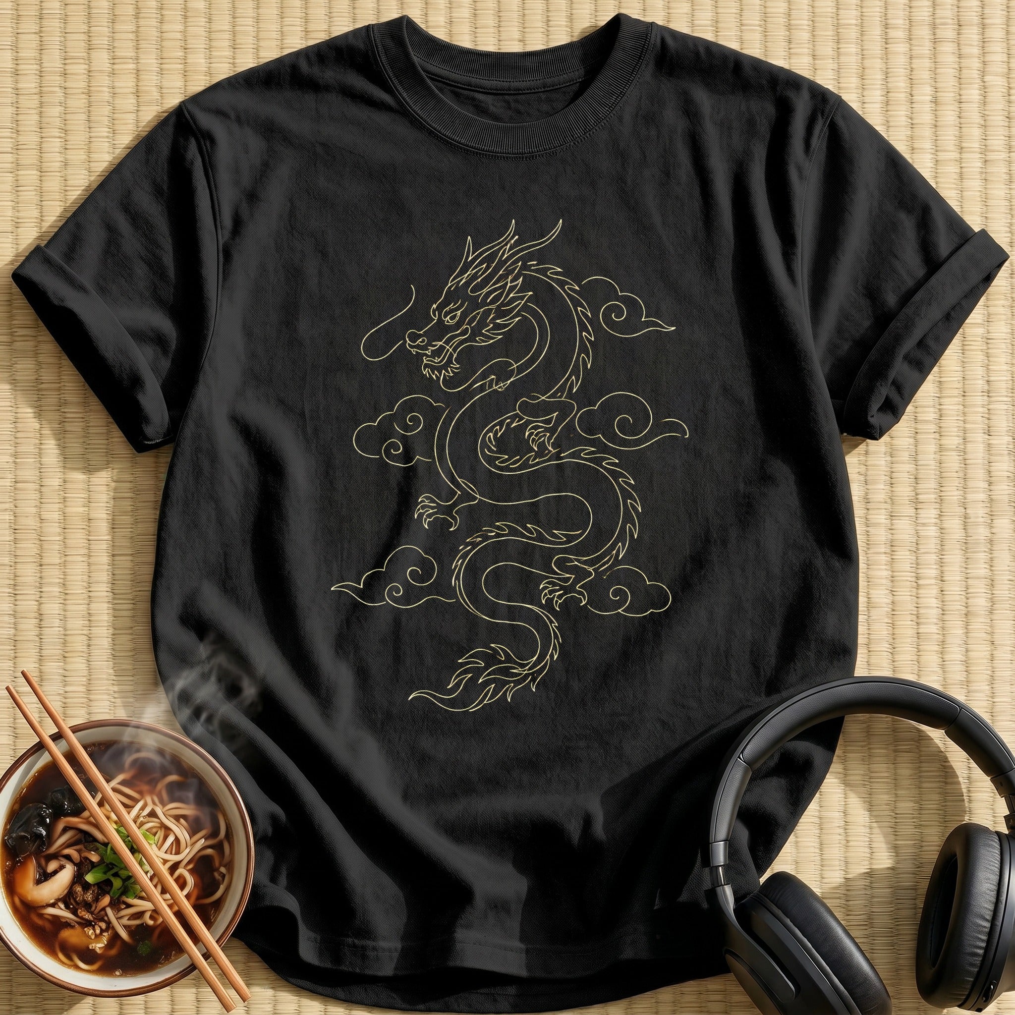 Dragon Clouds - Black