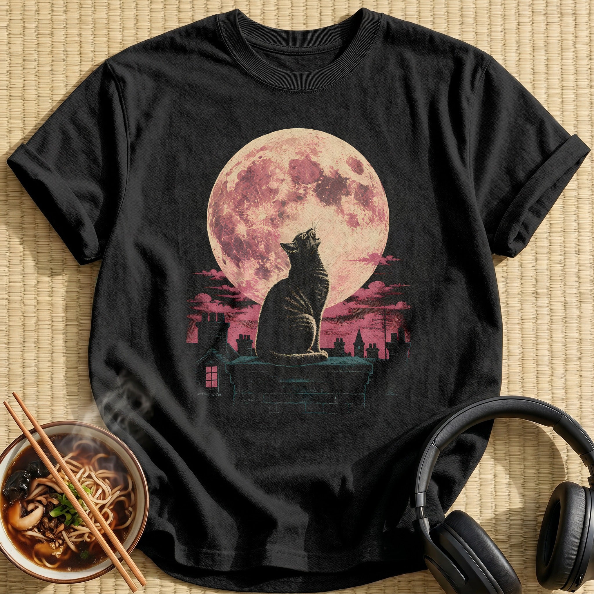 Etsy Cat Moon 46 - Black