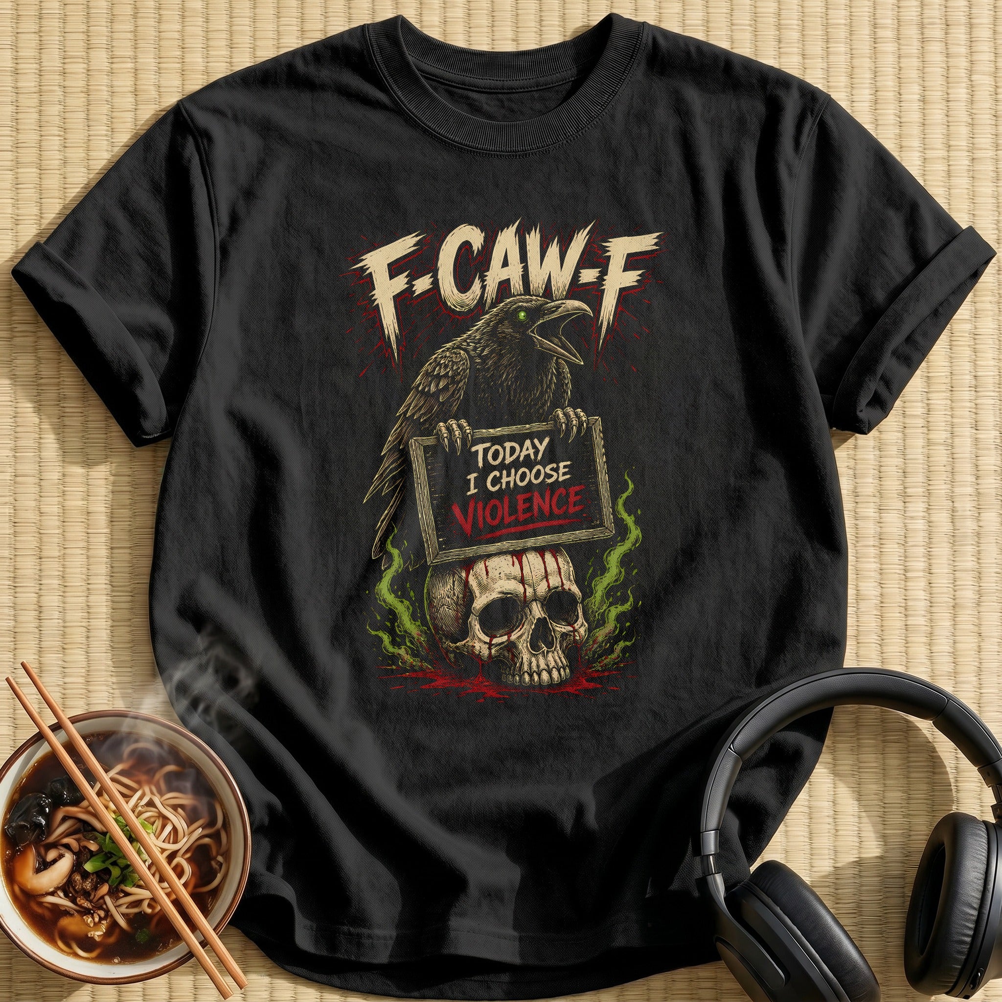 F Caw F Raven - Black