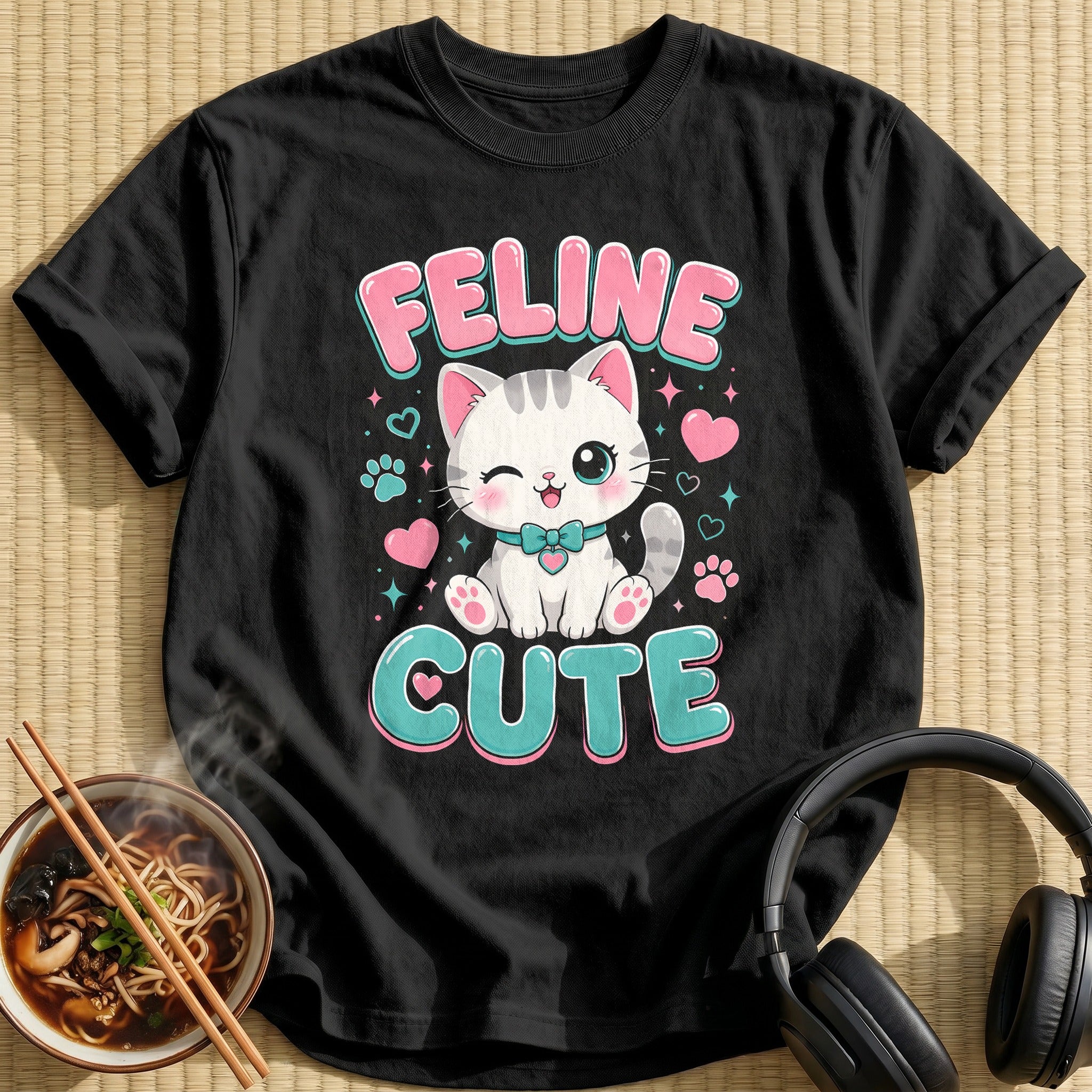Feline Cute 31 - Black