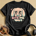 Kawaii Chibi Bunny Saying Bite Me