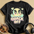 Kawaii Chibi Duck Saying Quack Off