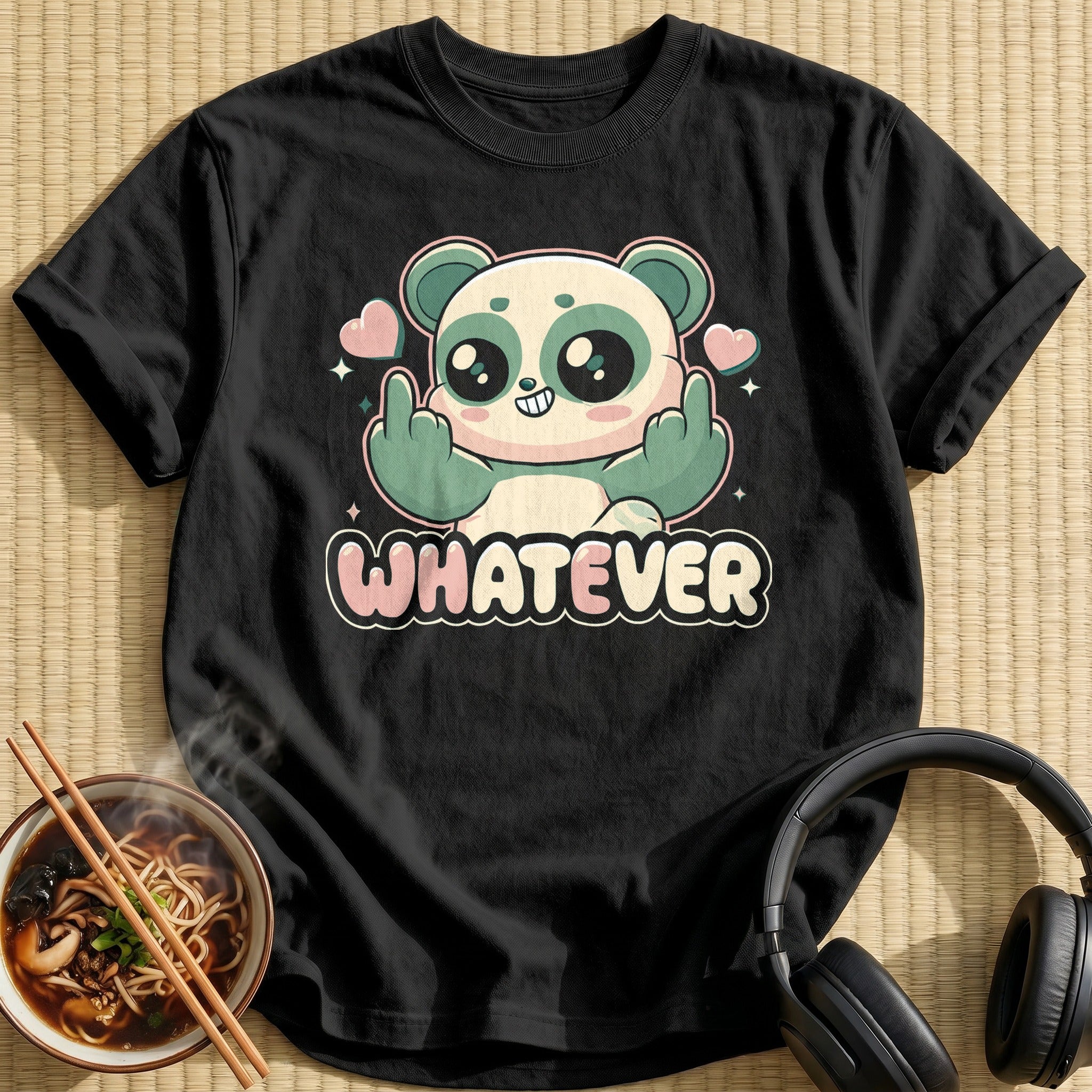 Kawaii Chibi Panda Saying Whatever