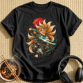 Kitsune Fox Samurai 70 - Black