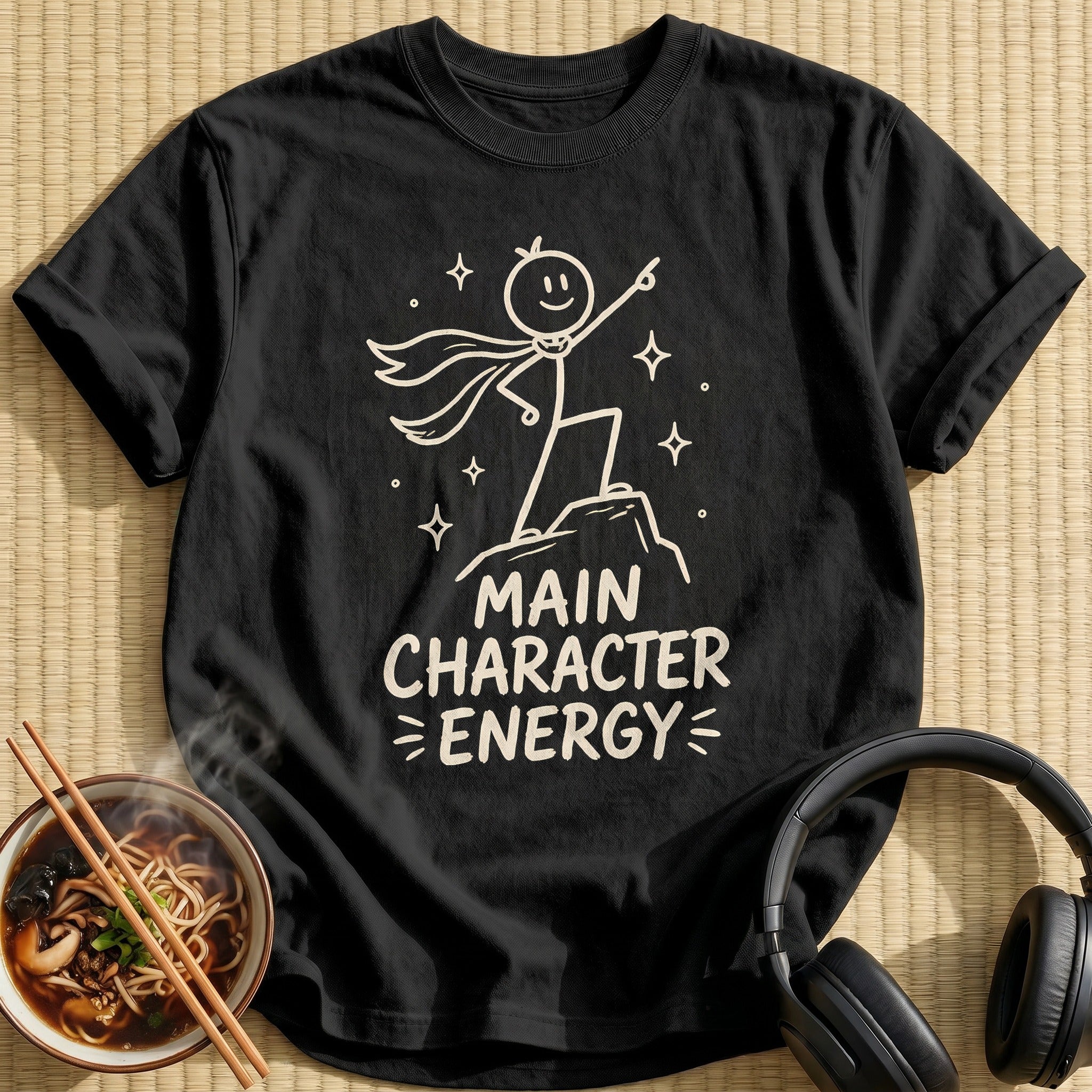 Main Character Energy 50 - Black