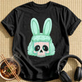 Mint Bunny Ears Skull