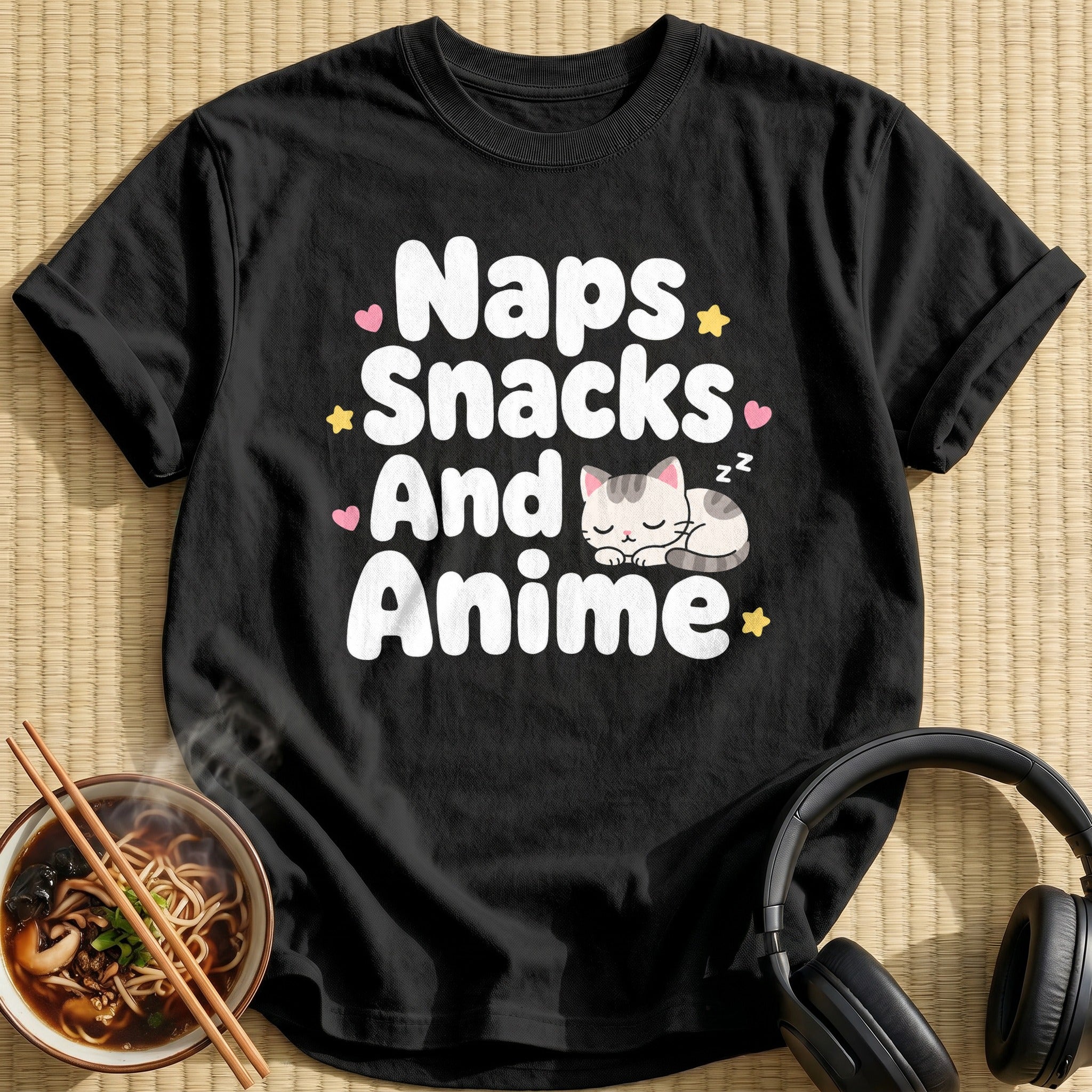 Naps Snacks And Anime