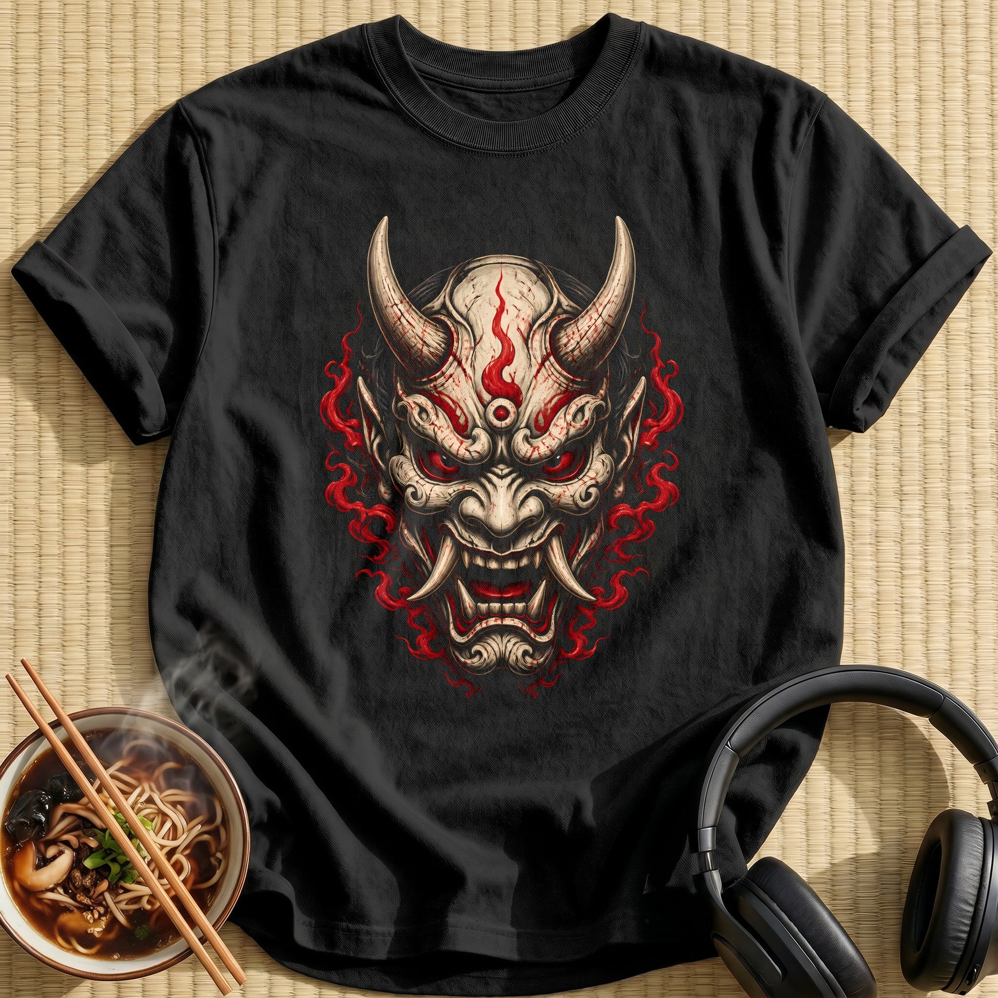 Oni Mask 25 - Black