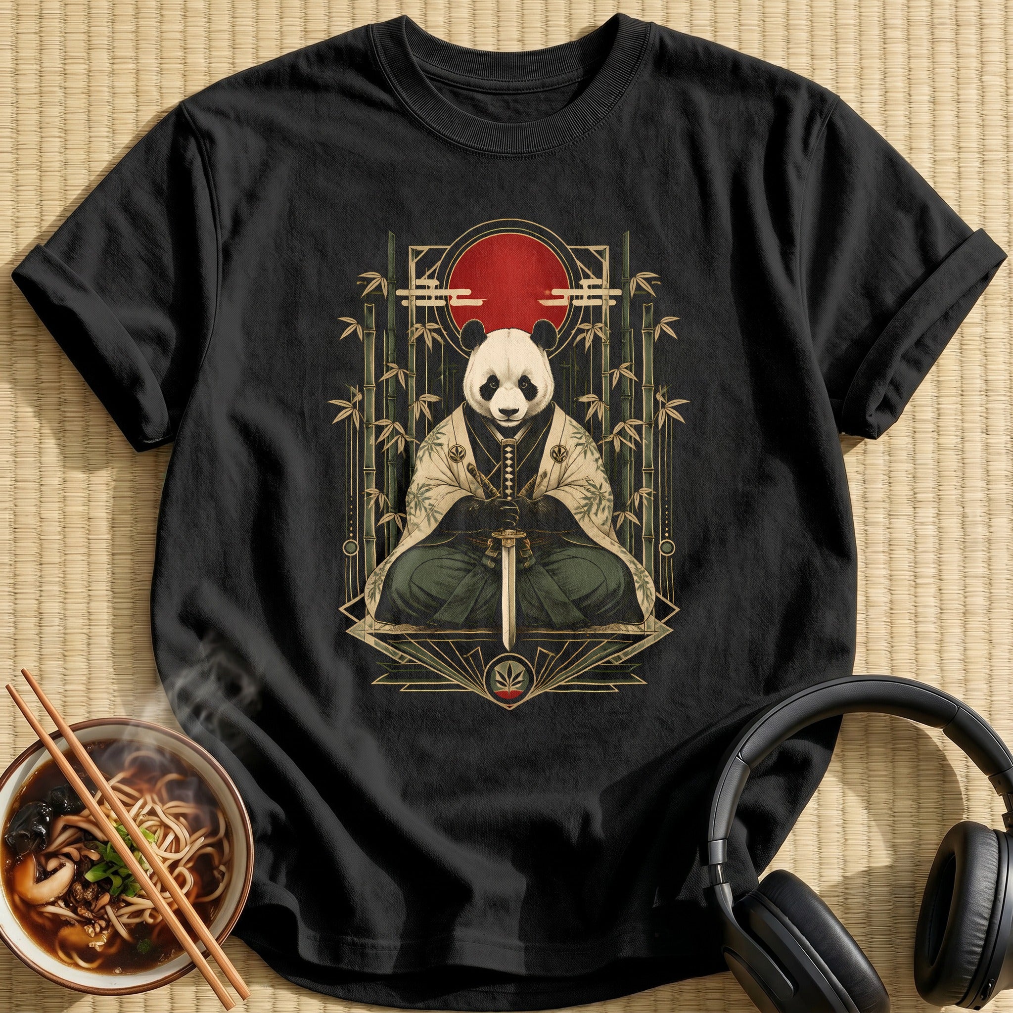 Panda Samurai 22 - Black