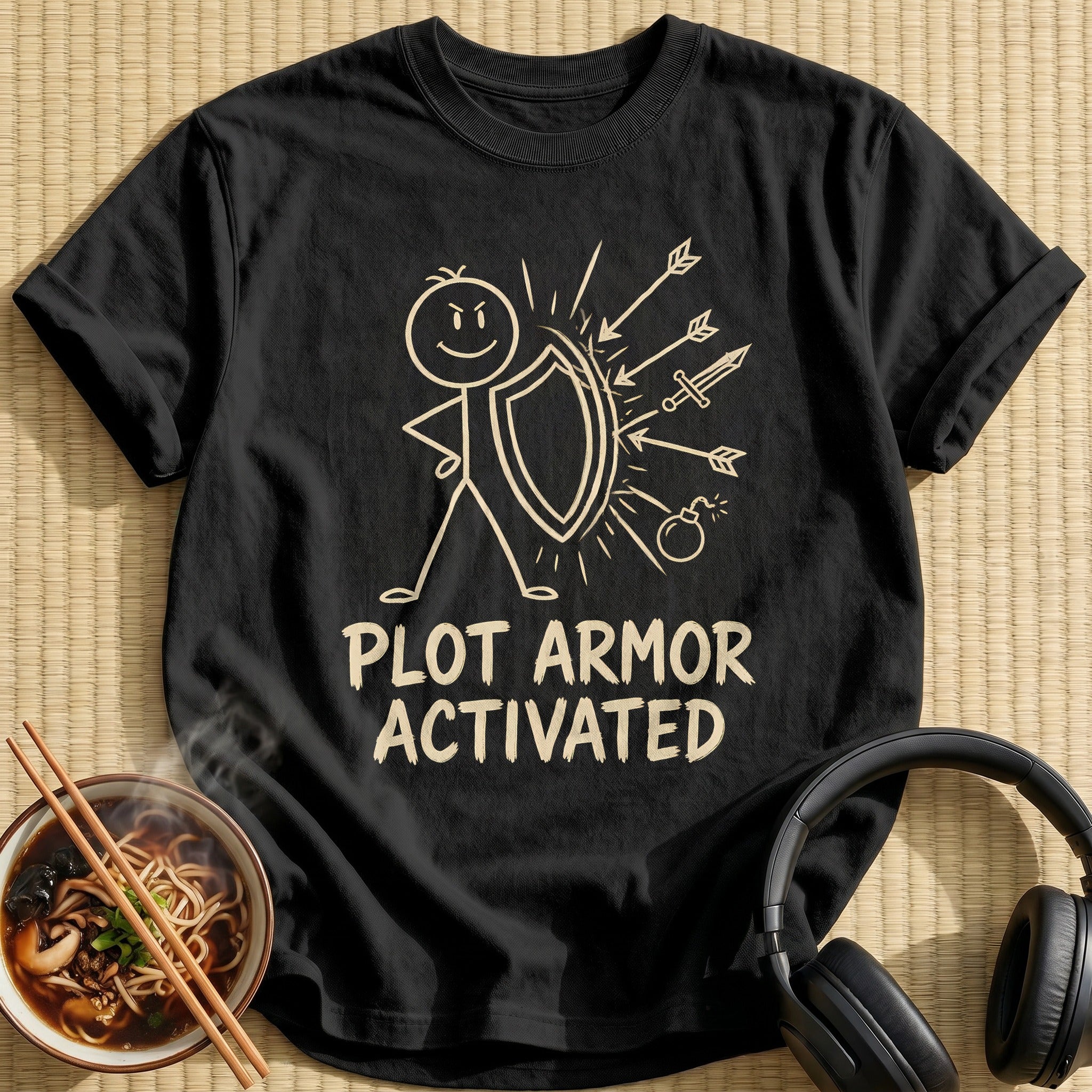 Plot Armor Activated 96 - Black