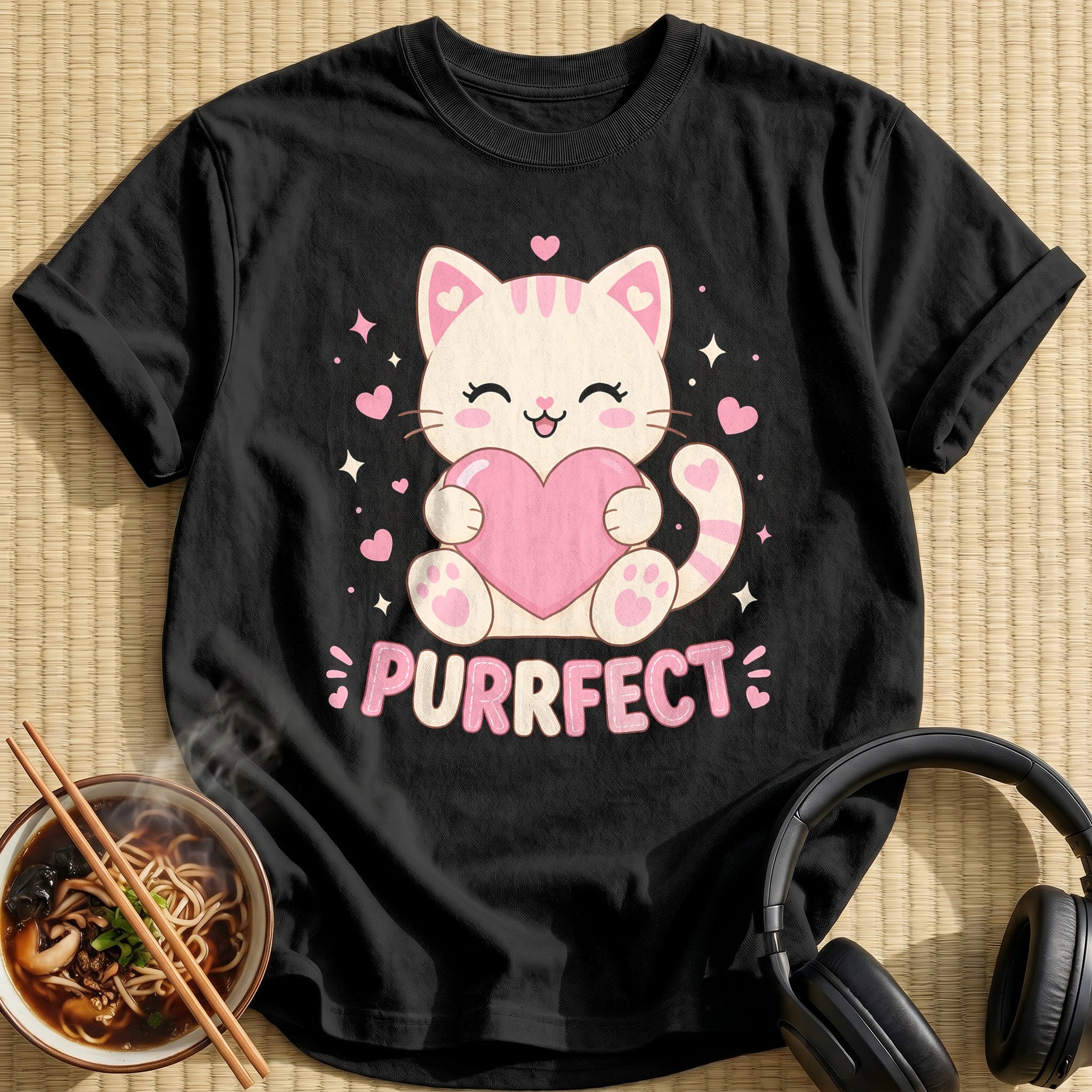Purrfect Kawaii 53 - Black