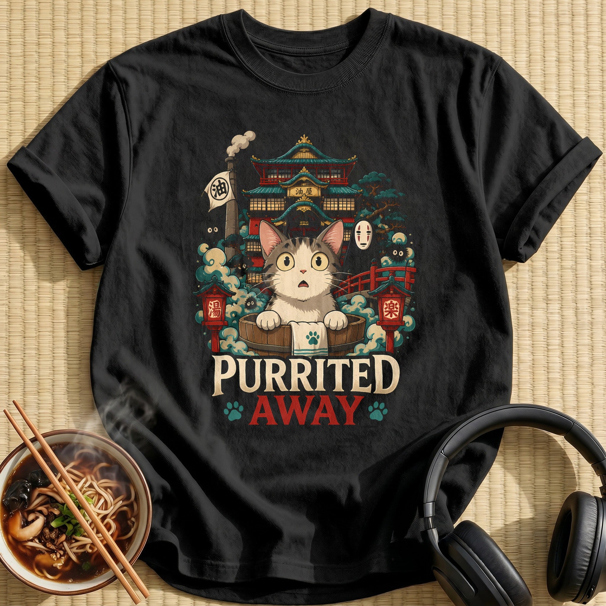 Purrited Away 31 - Black
