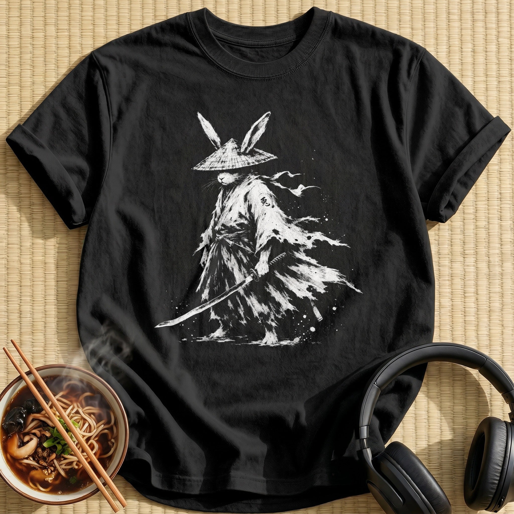 Rabbit Ronin Wandering Inky Warrior