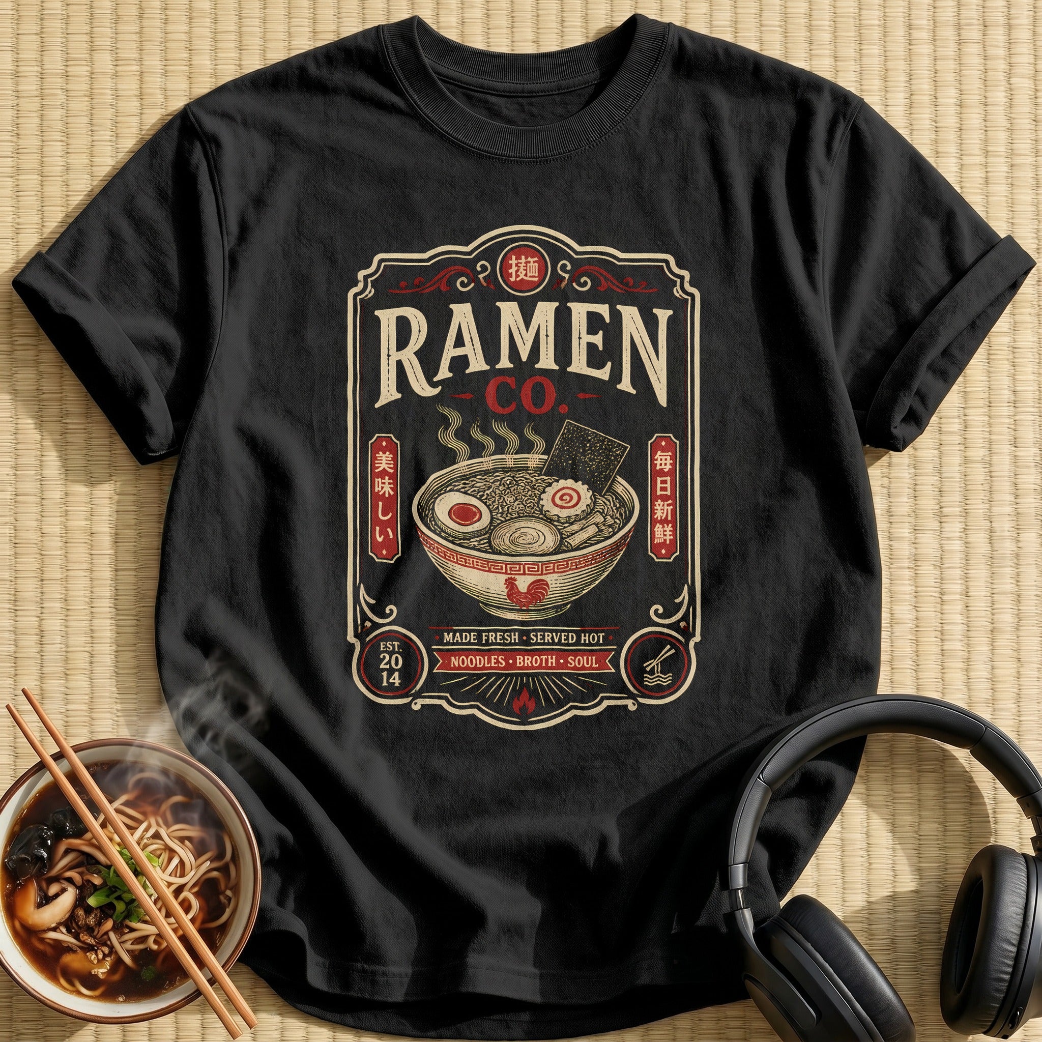 Ramen Co Matchbook 84 - Black