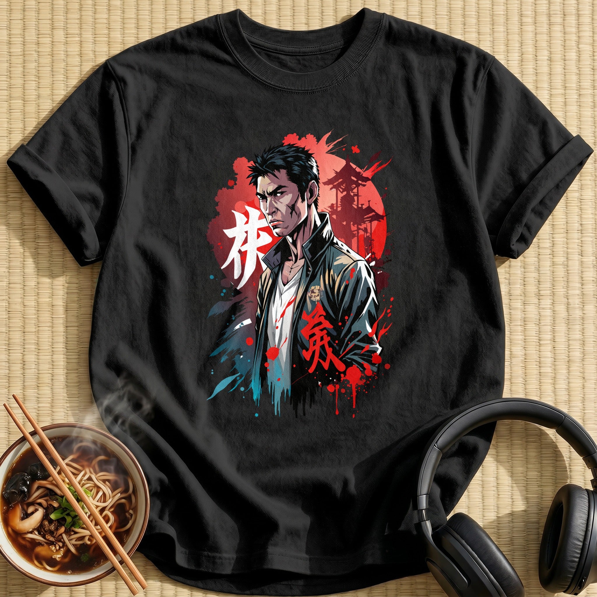 Red Sun Tough Anime Fighter - Black