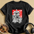 Scary Snarling Goblin Temple Scene - Black