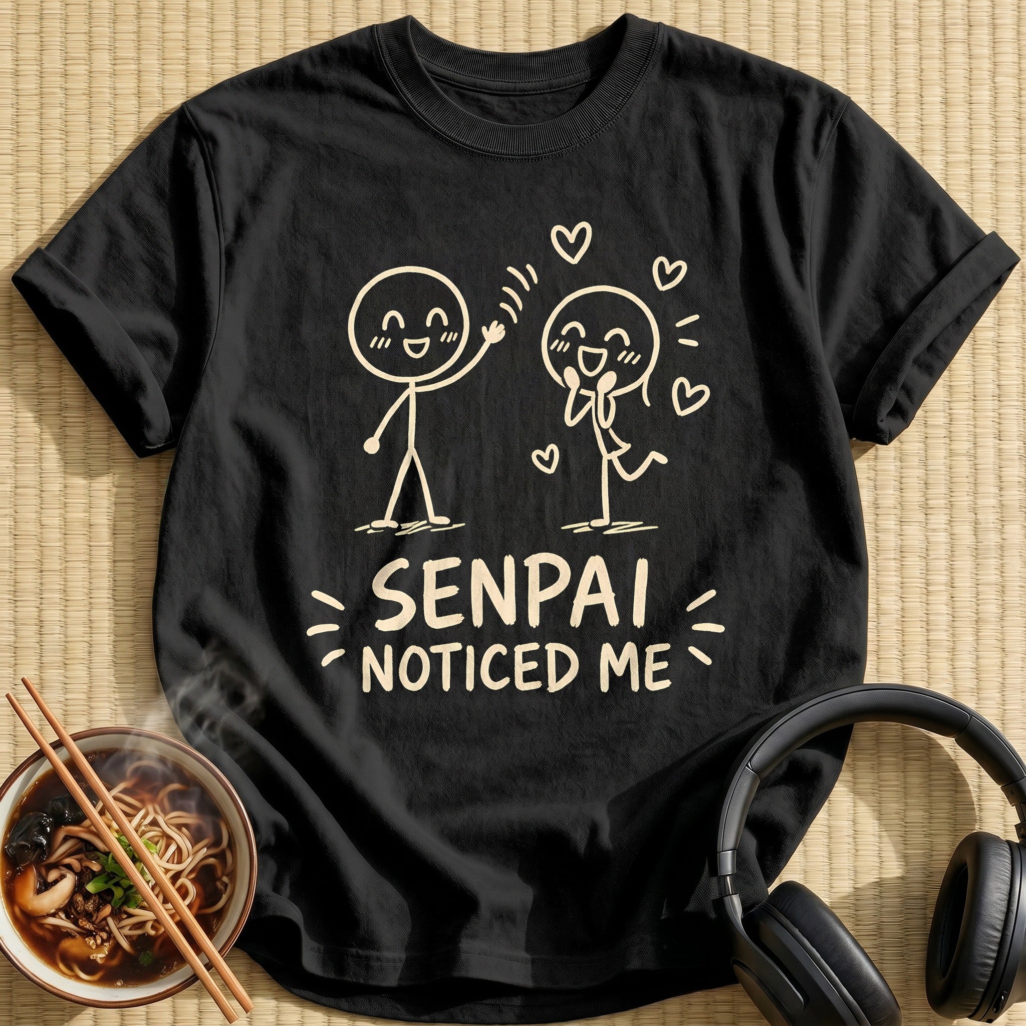 Senpai Noticed Me 64 - Black