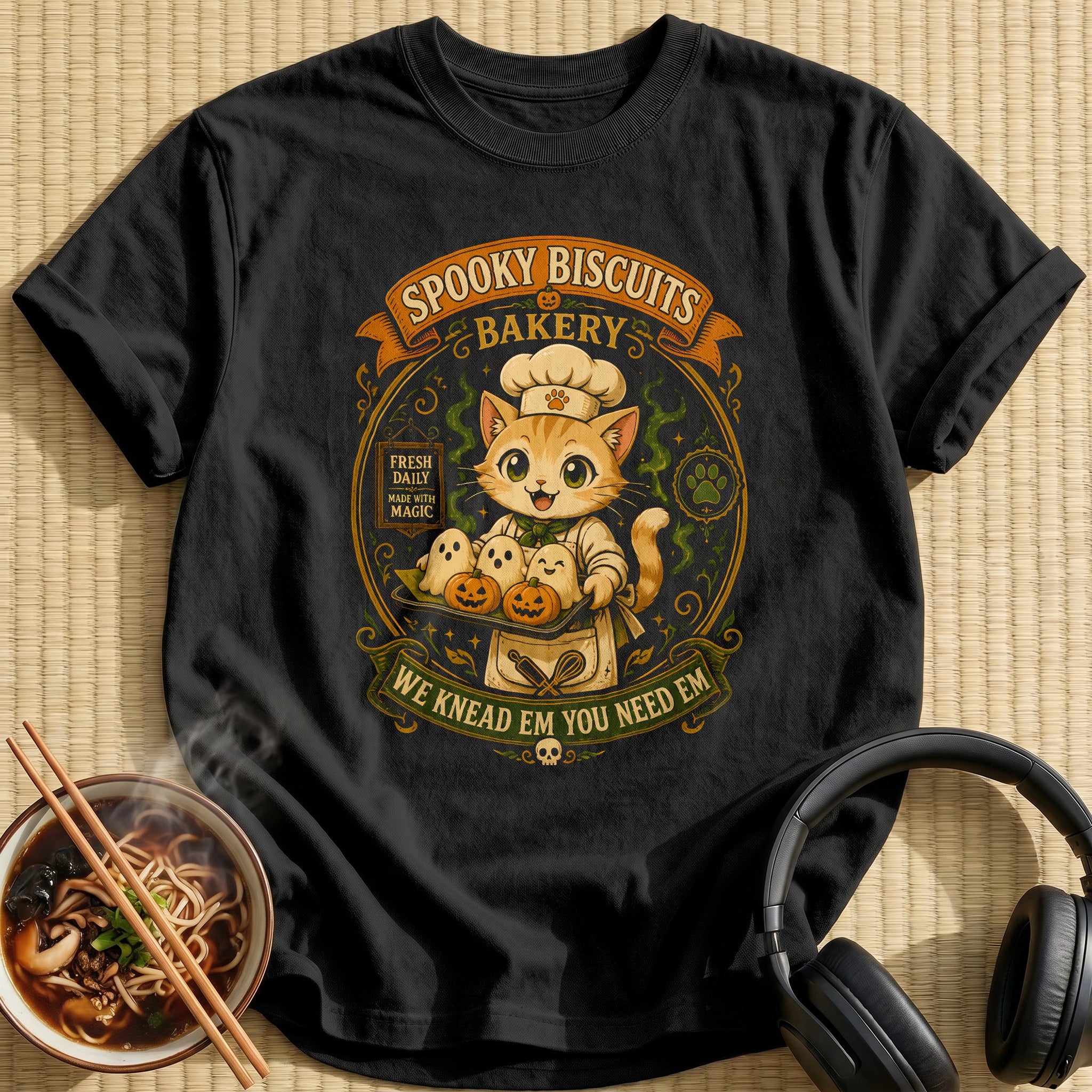 Spooky Biscuits Bakery - Black