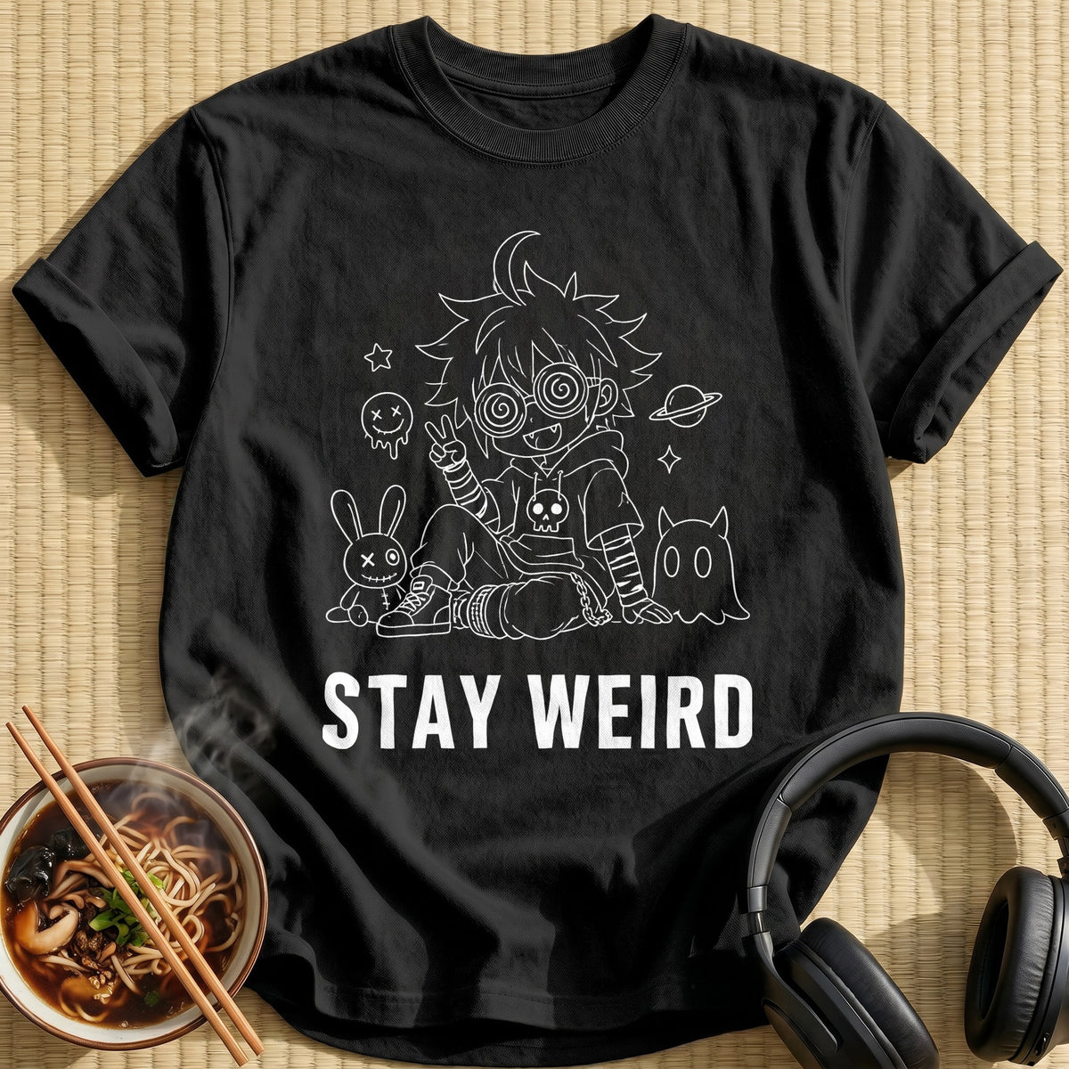 Stay Weird - Black