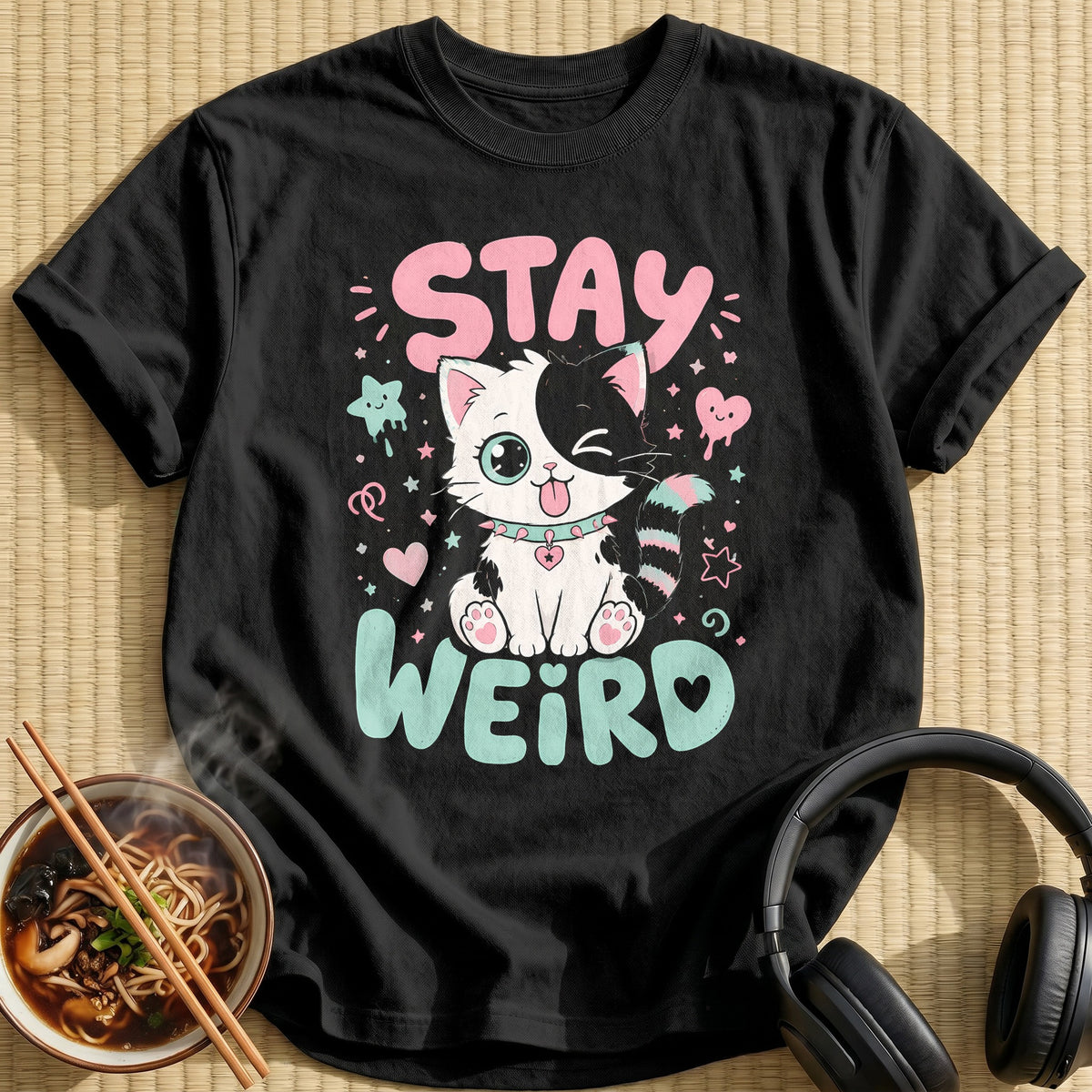 Stay Weird 91 - Black