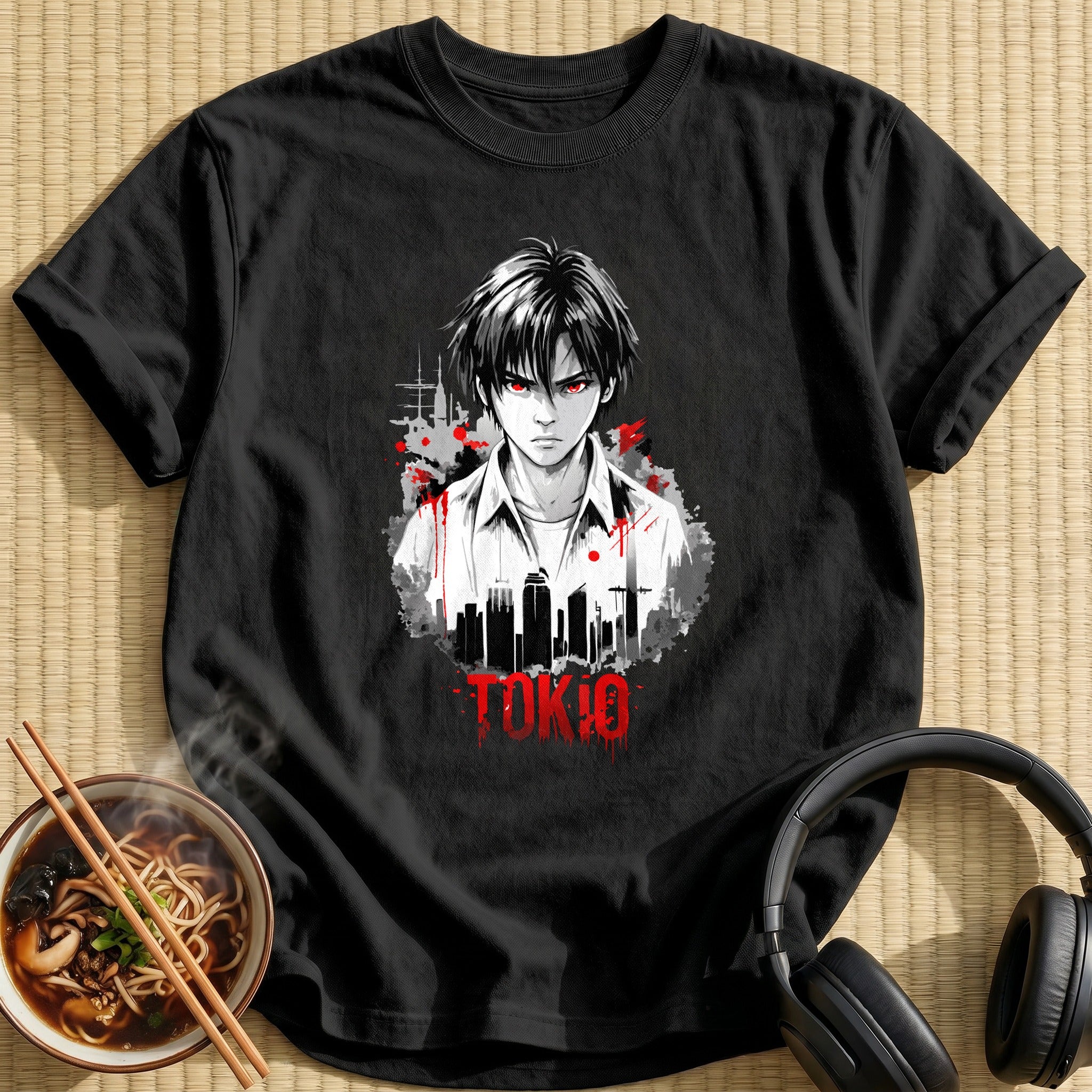 Tokio Red Eyed City Youth - Black