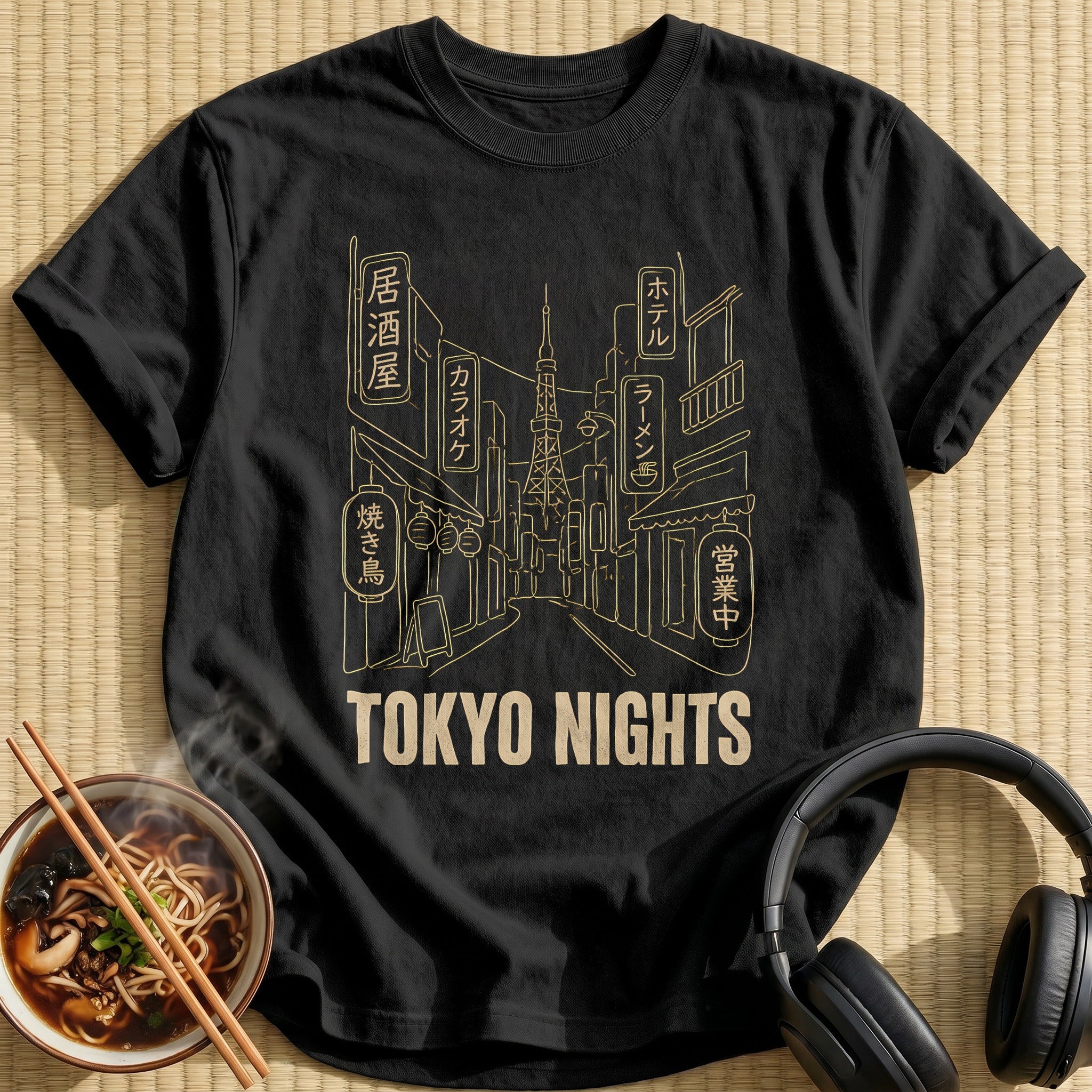 Tokyo Nights - Black