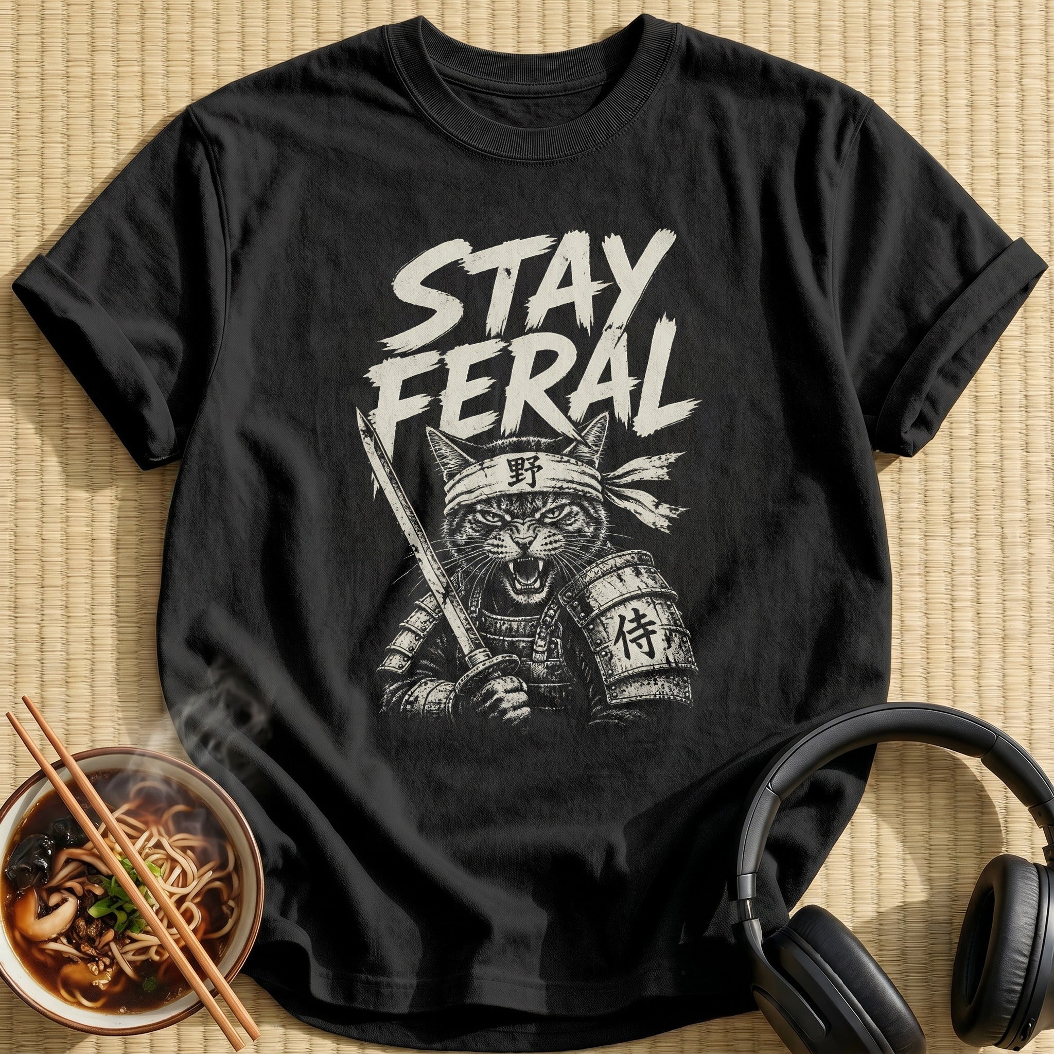 Tt Bw Stay Feral 94 - Black