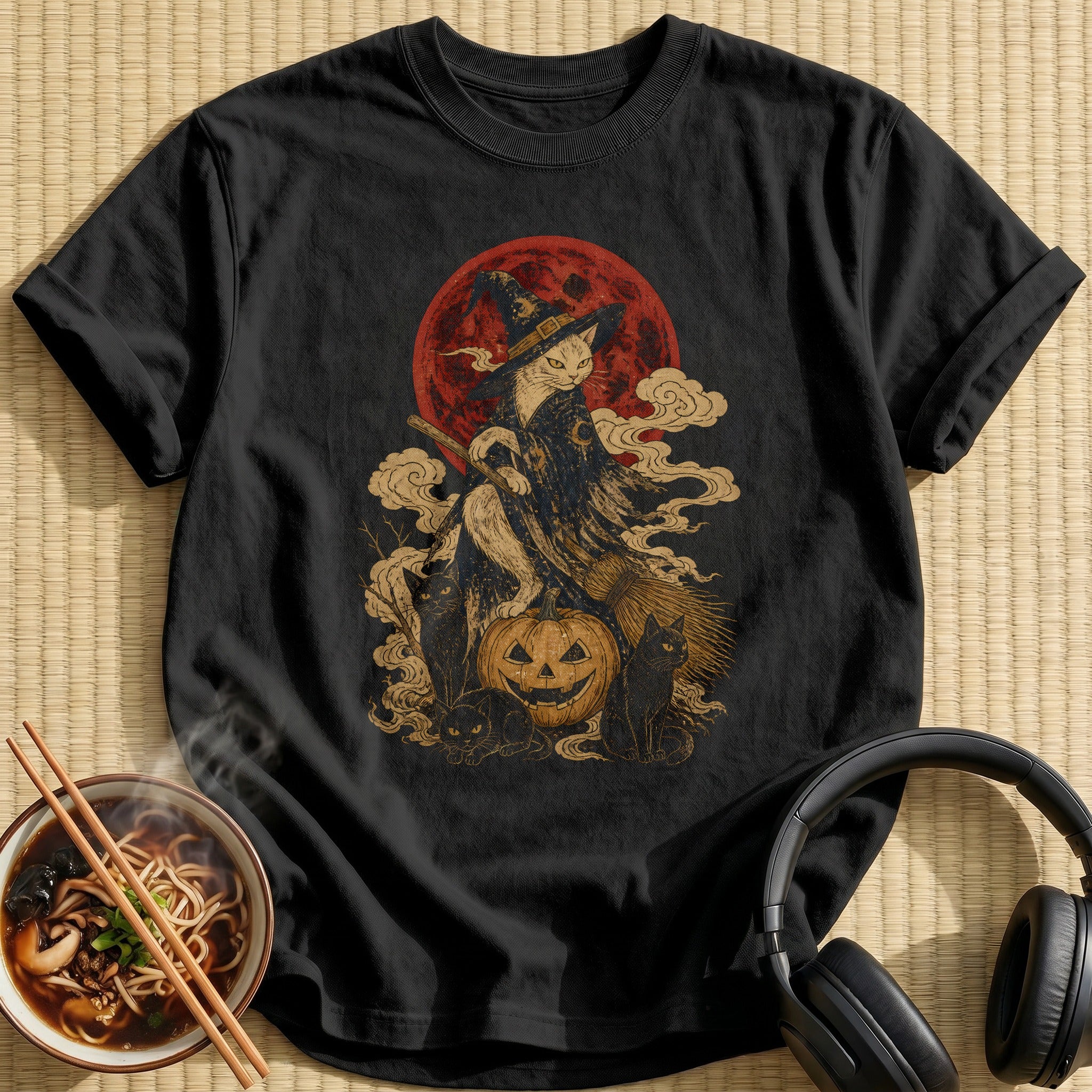 Witch Cat 15 - Black