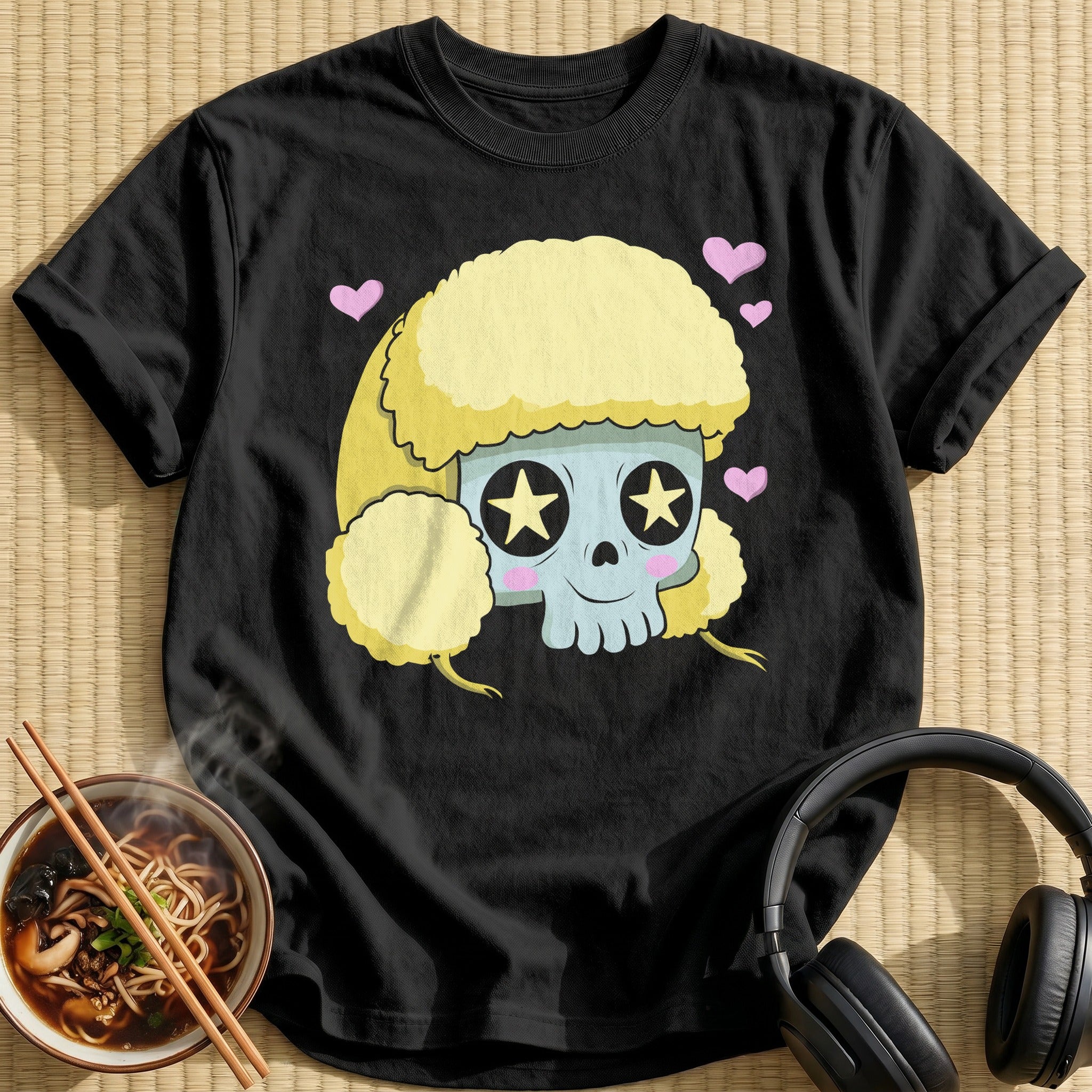 Yellow Fur Star Skull