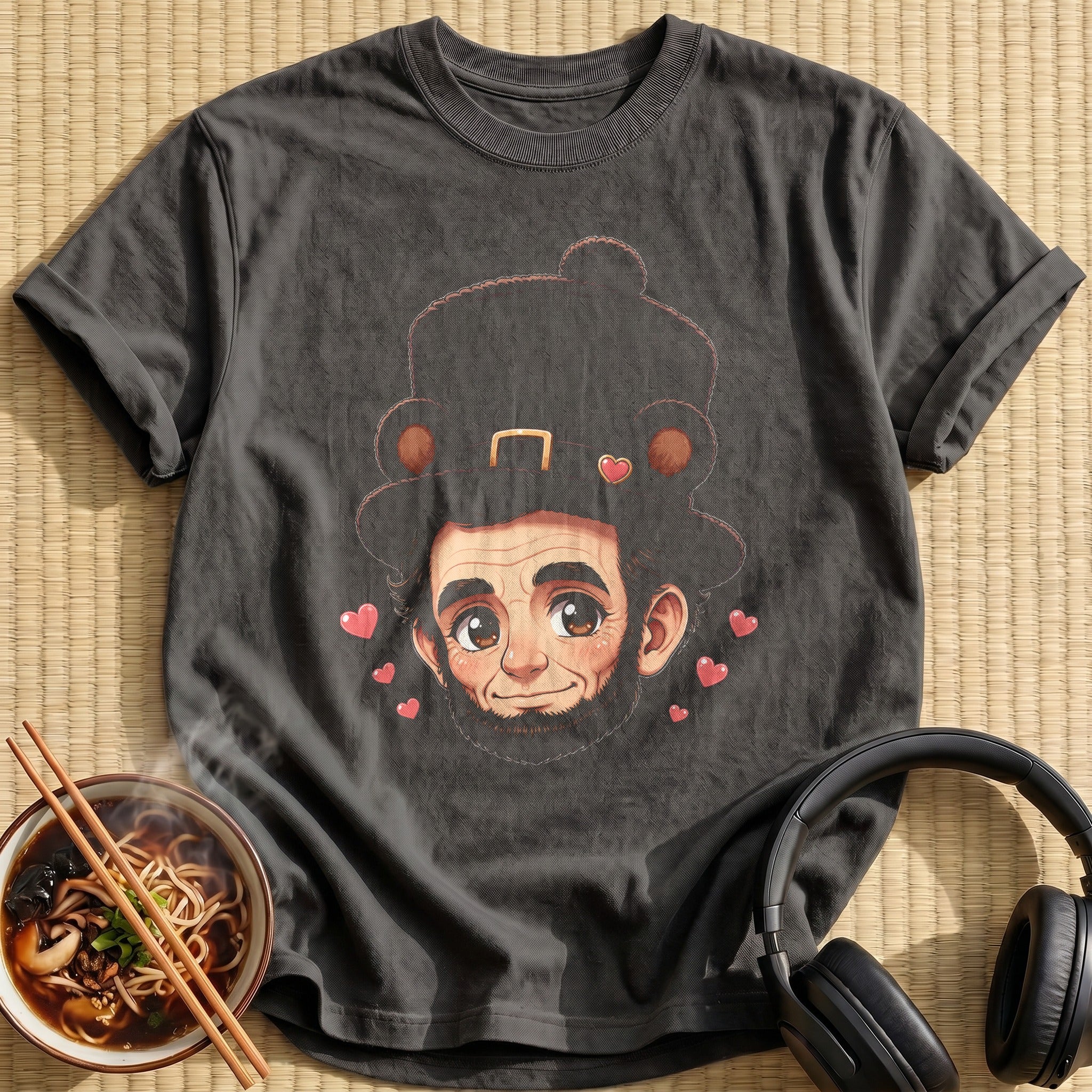 Abraham Lincoln - Kawaii Fluffy Hat
