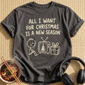 All I Want For Christmas Is A New Season 47 - Charcoal
