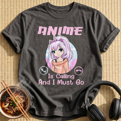 Anime Is Calling Unicorn Girl - Charcoal