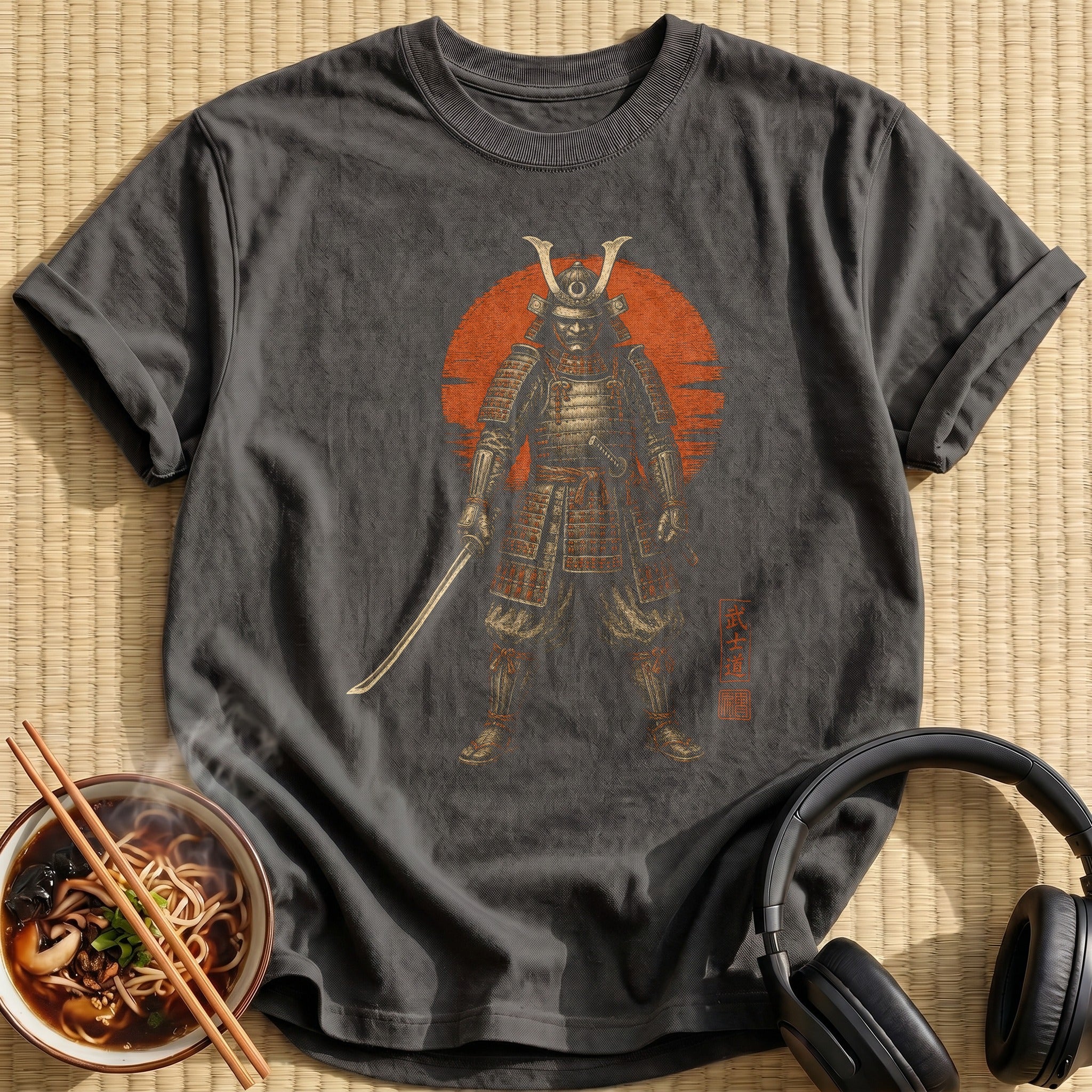 Armored Samurai Bushido Red Sun