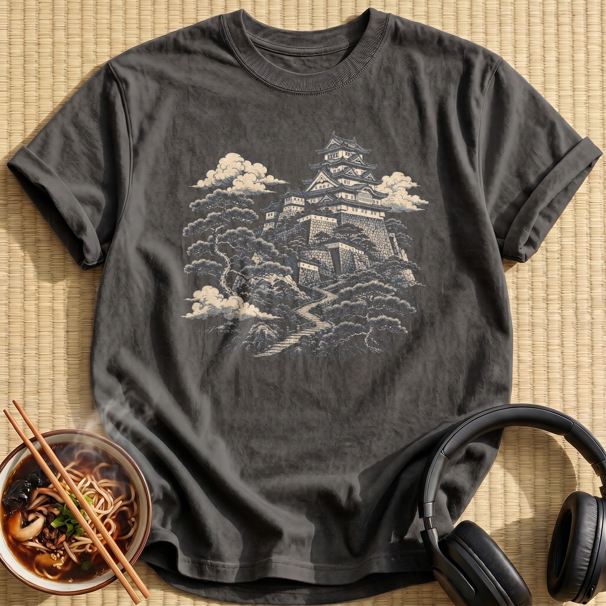 Blue Japanese Castle Pine Trees