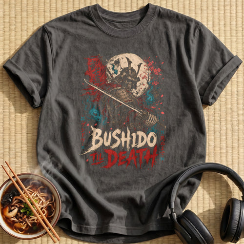 Bushido Til Death Samurai - Charcoal