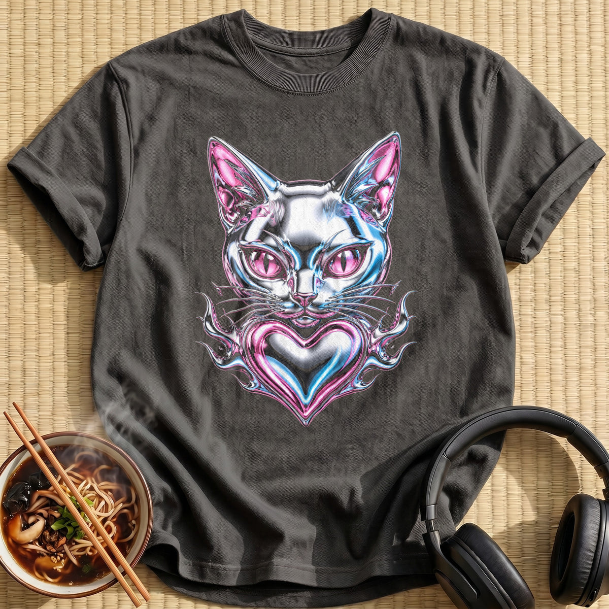 Chrome Heart Cat 72 - Charcoal