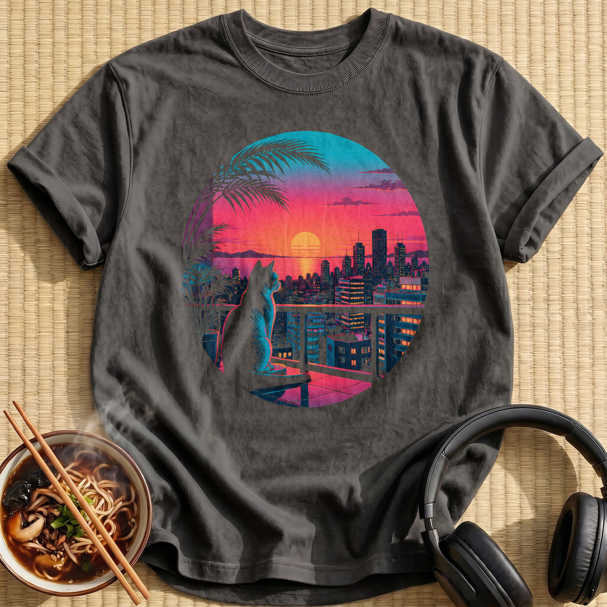 Citypop Cat 62 - Charcoal