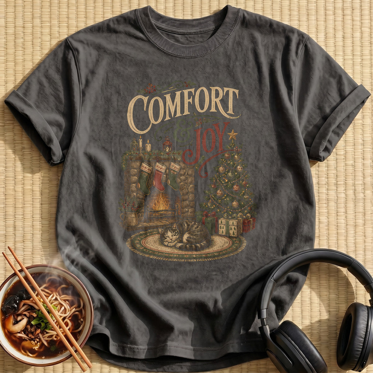 Comfort And Joy 73 - Charcoal