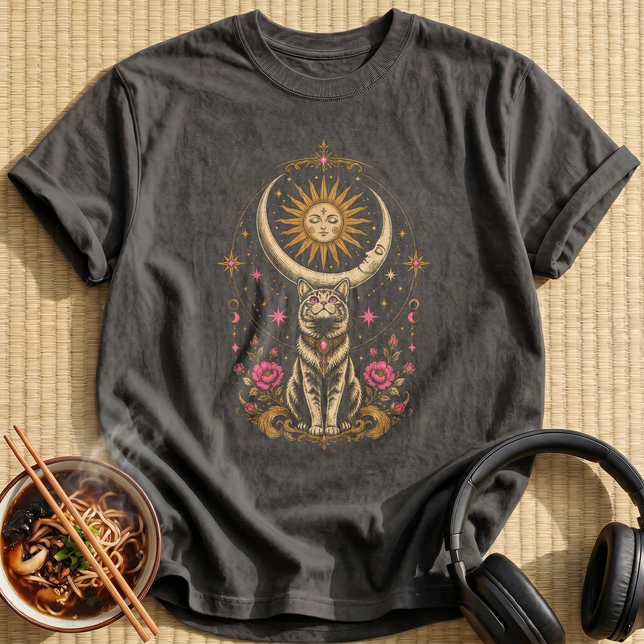 Etsy Celestial Cat 82 - Charcoal