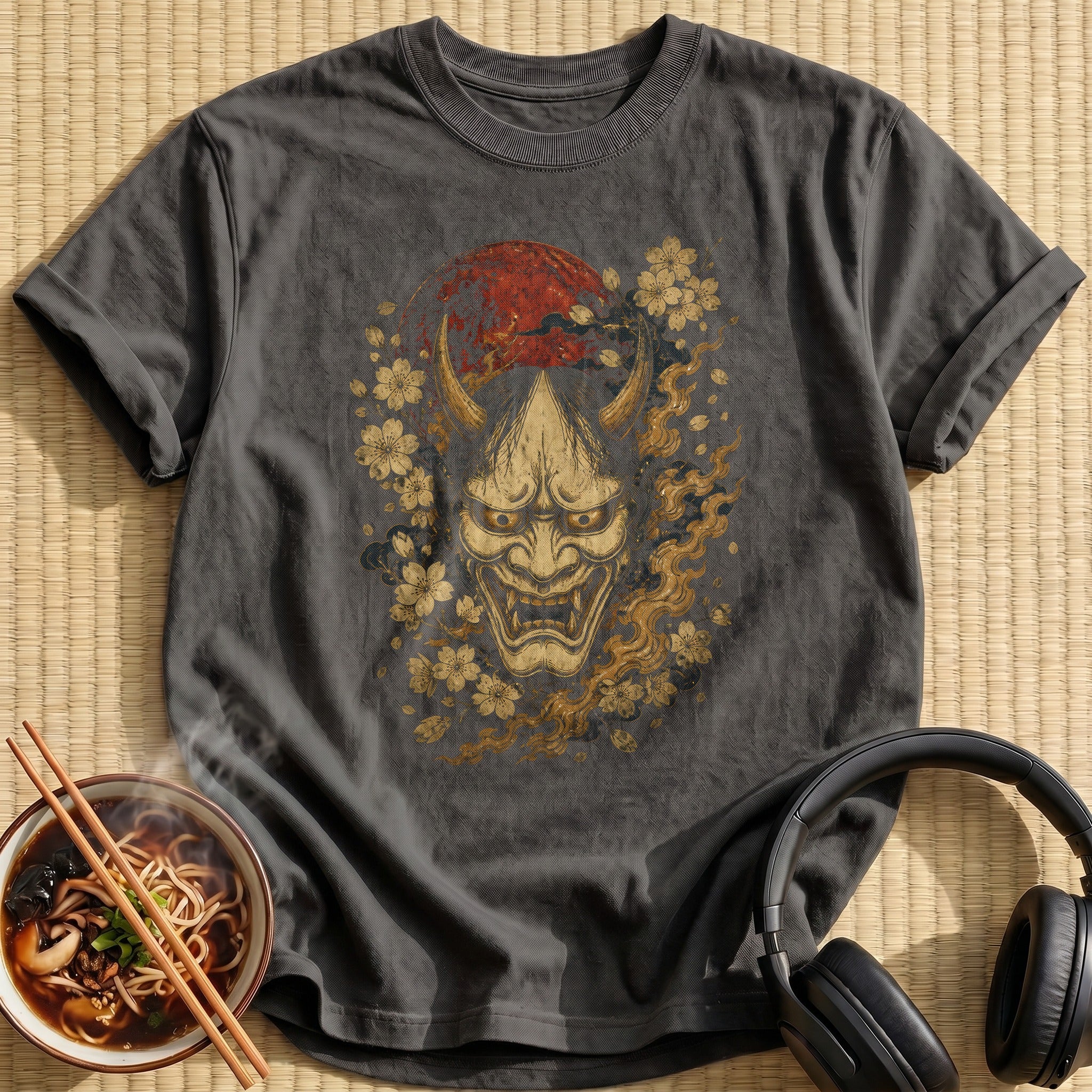 Hannya Mask 88 - Charcoal