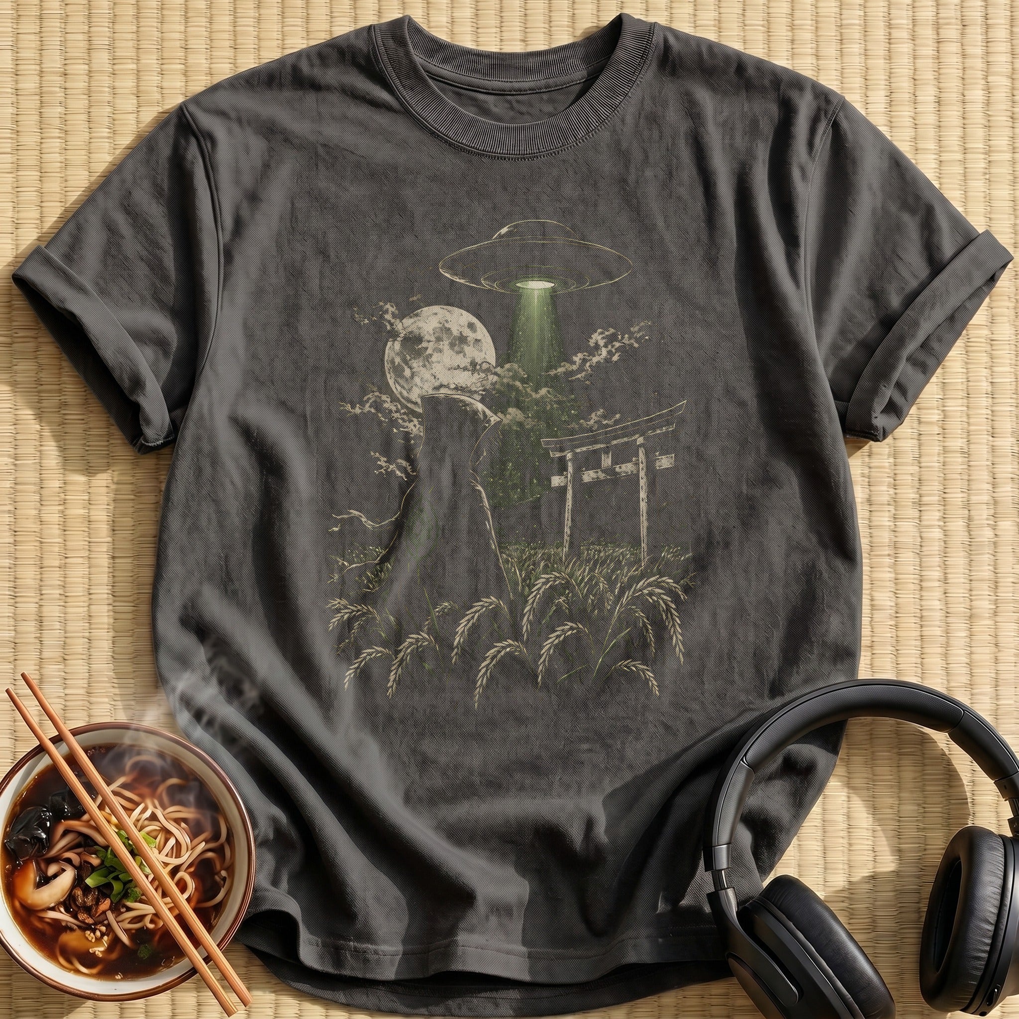 Hooded UFO Torii - Charcoal