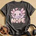 Kawaii Chibi Axolotl Saying Nope